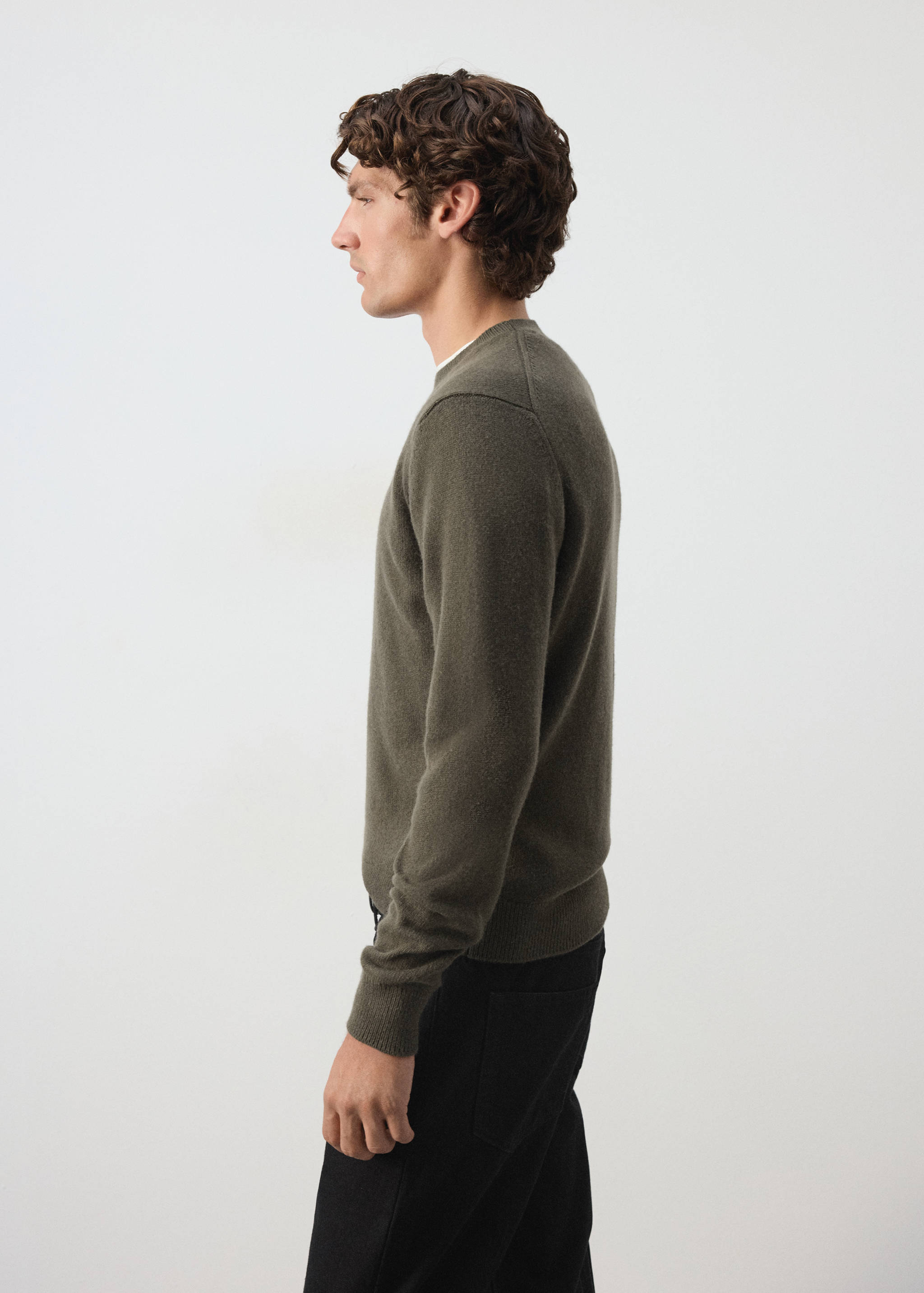 Knitted wool blend sweater - Details of the article 2