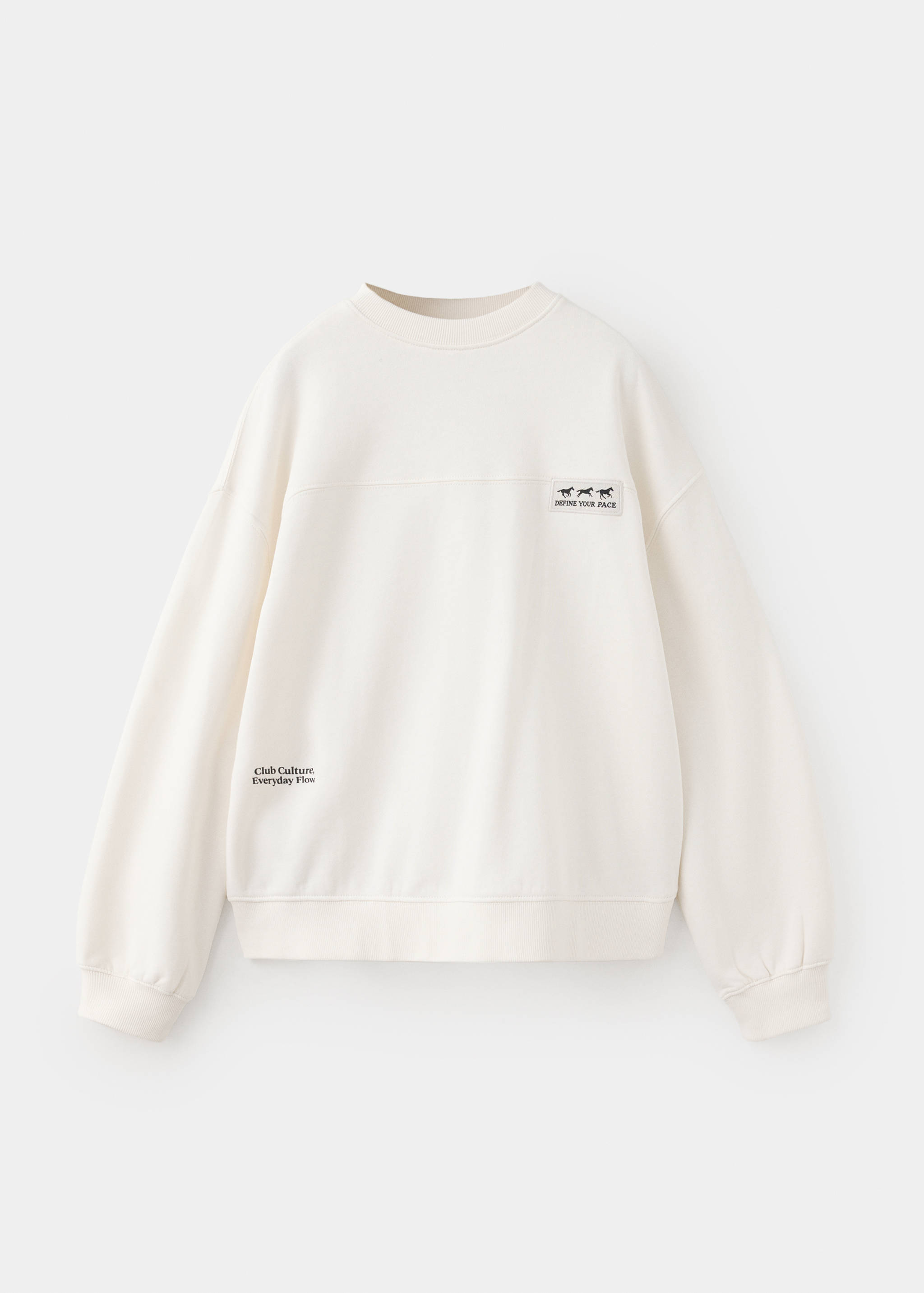 Sweat-shirt oversize imprimé - Article sans modèle
