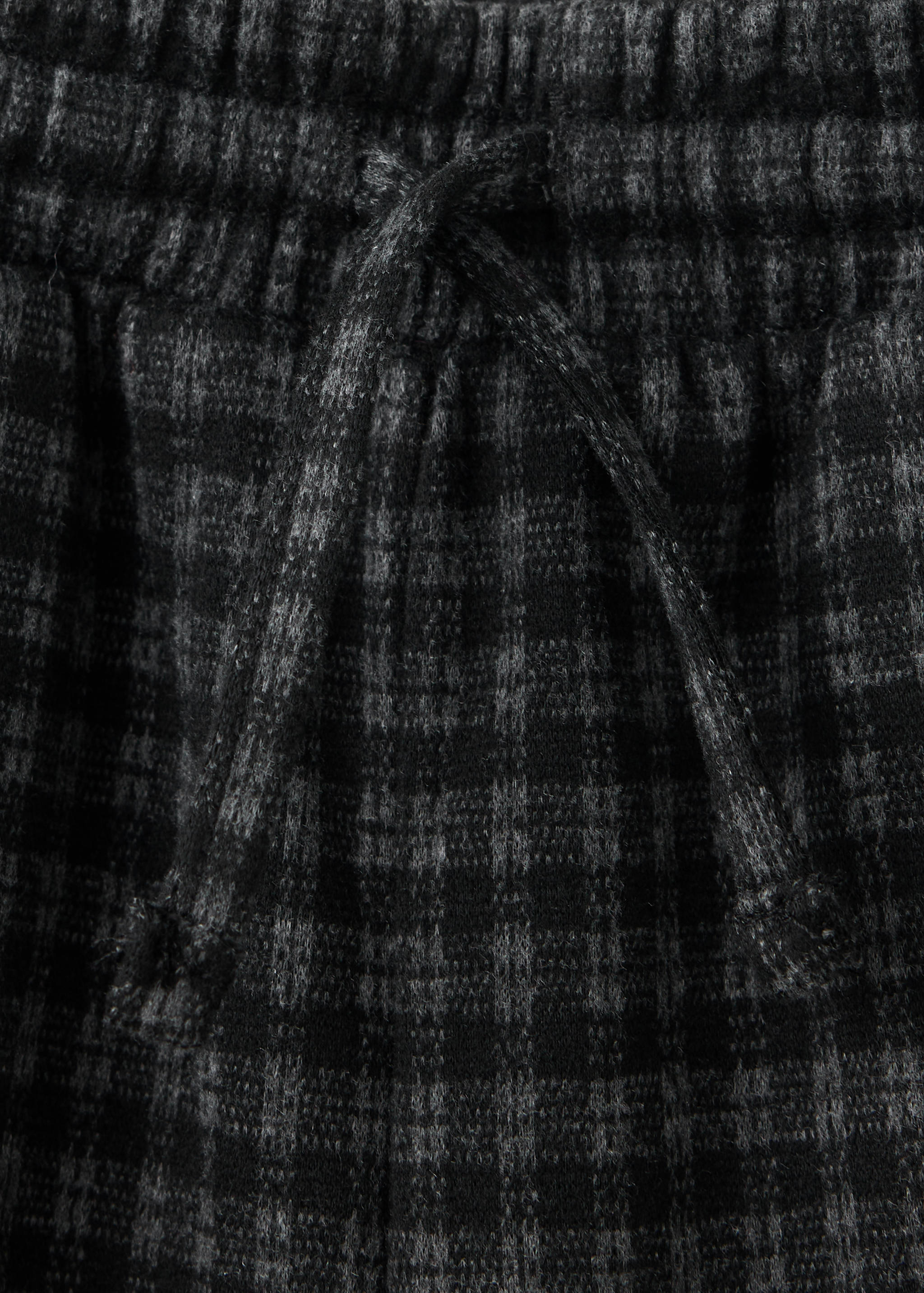 Pantalons wide leg quadres - Detall de l'article 8
