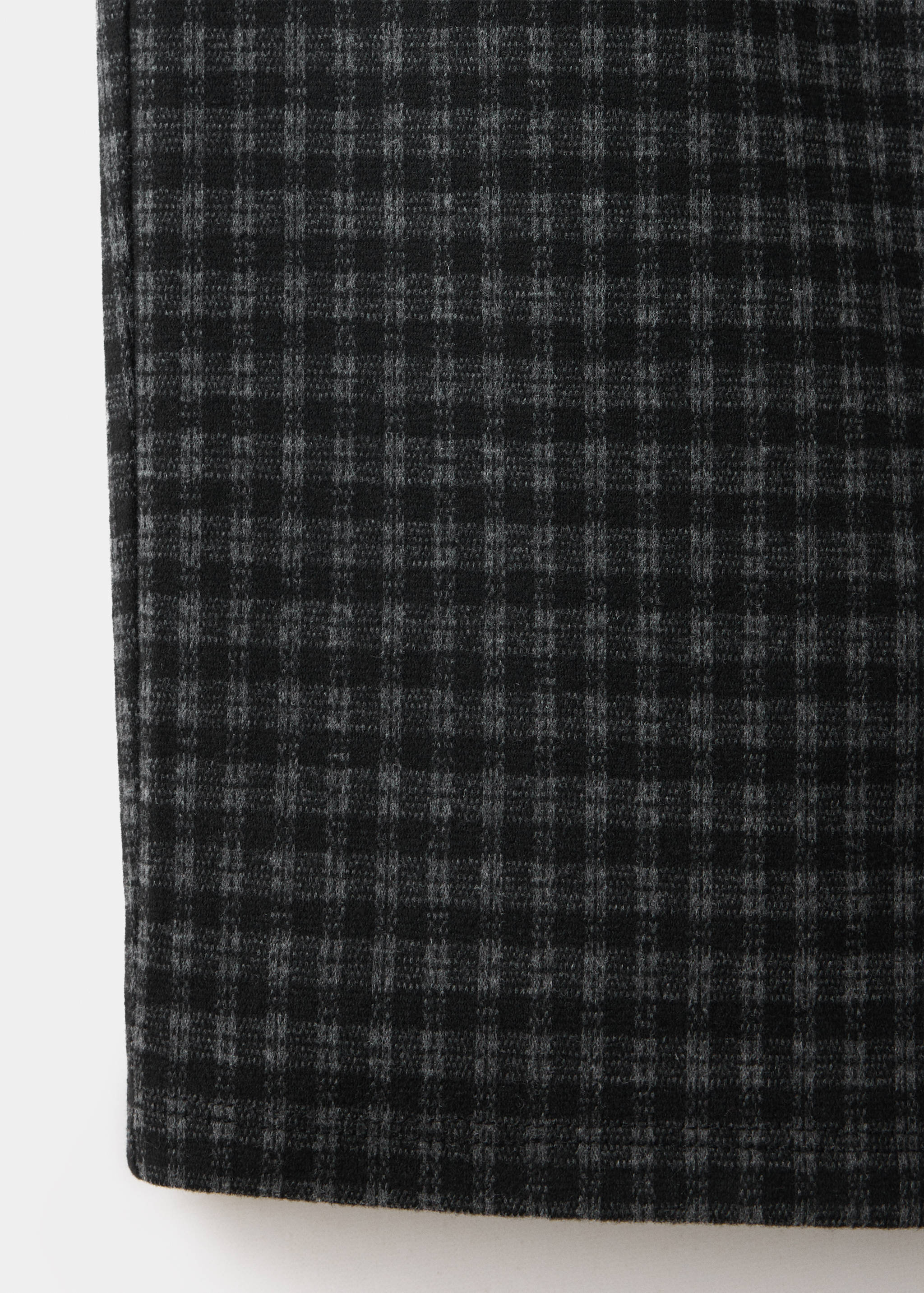Pantalons wide leg quadres - Detall de l'article 0