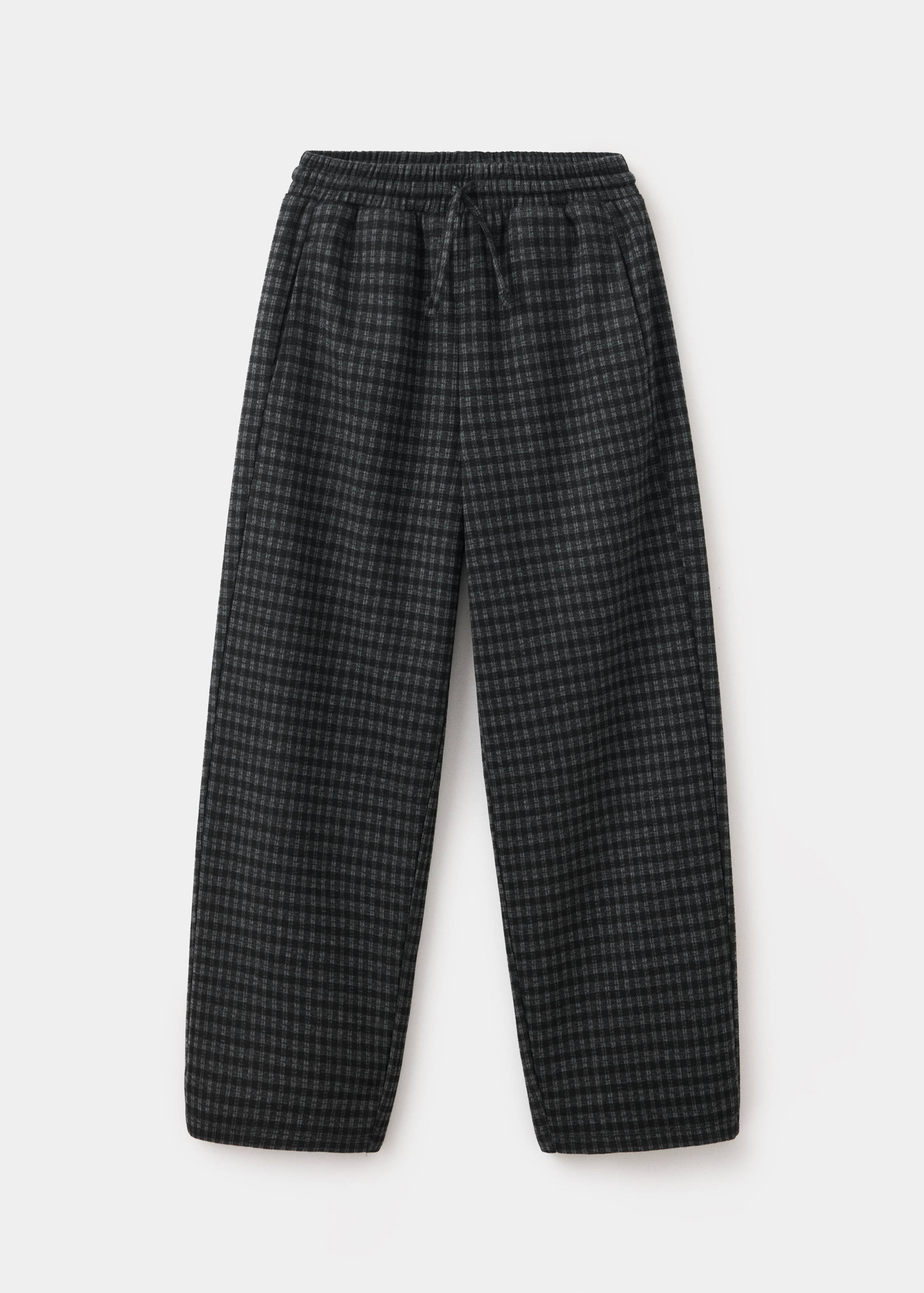 Pantalons wide leg quadres - Article sense model