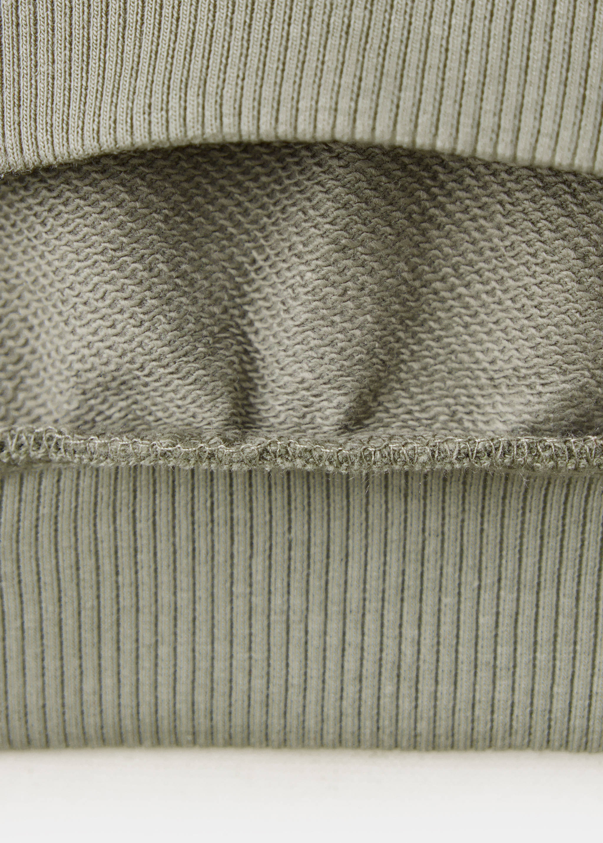 Gemustertes Baumwoll-Sweatshirt - Detail des Artikels 0
