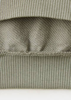 Printed cotton sweatshirt — Forest Green 5