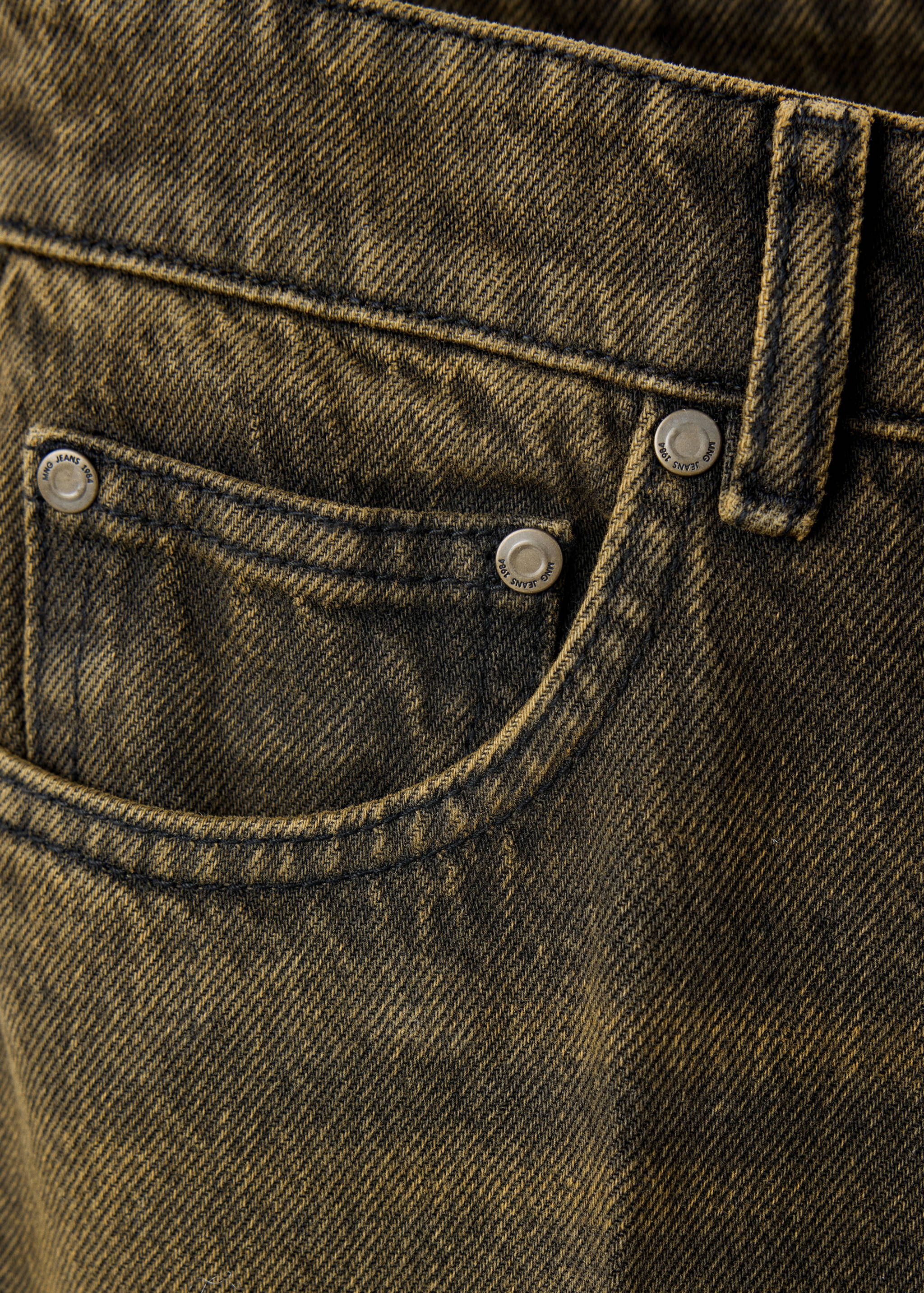 Distressed slim-fit jeans - Details of the article 8