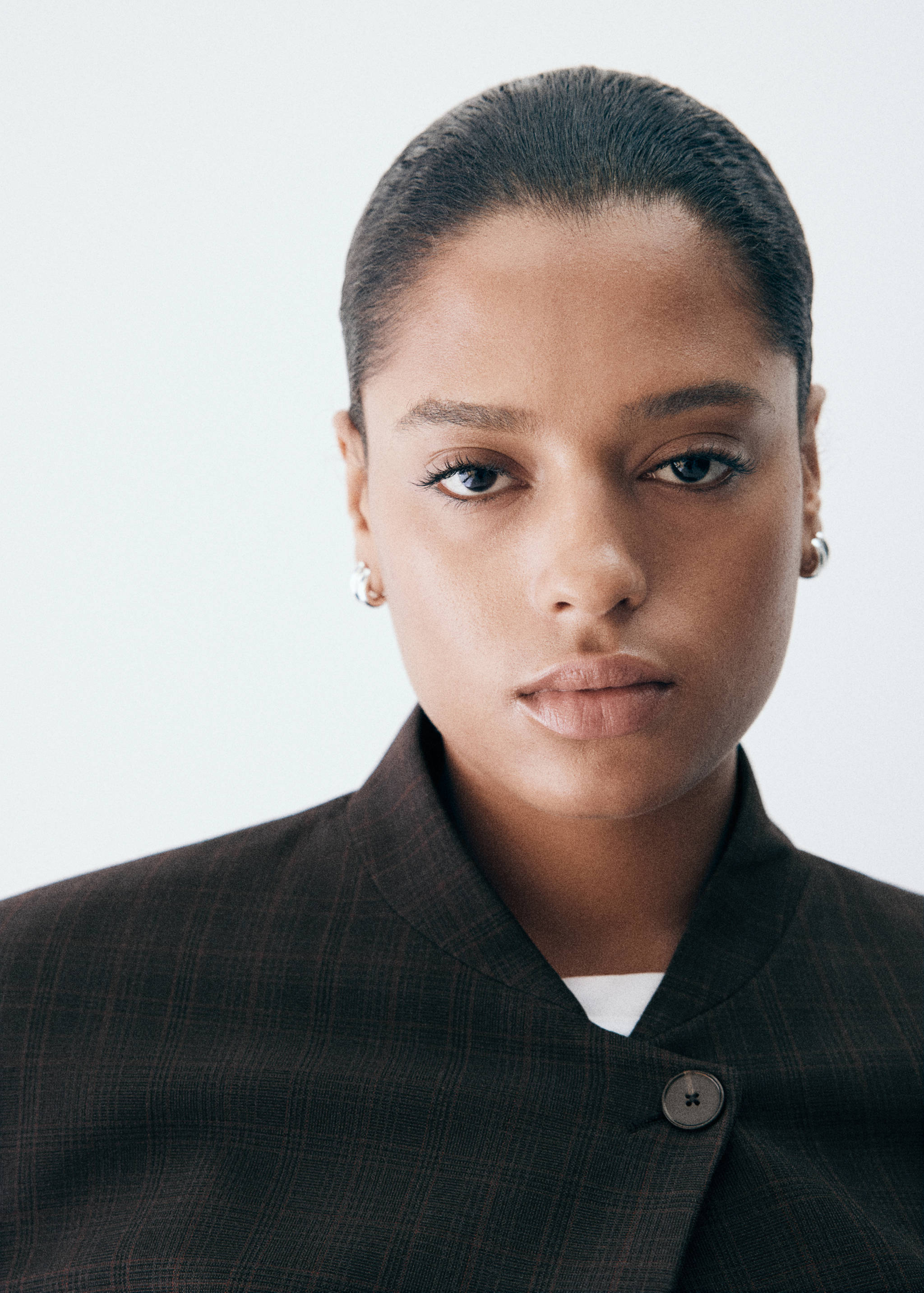 Check suit jacket - Details of the article 4