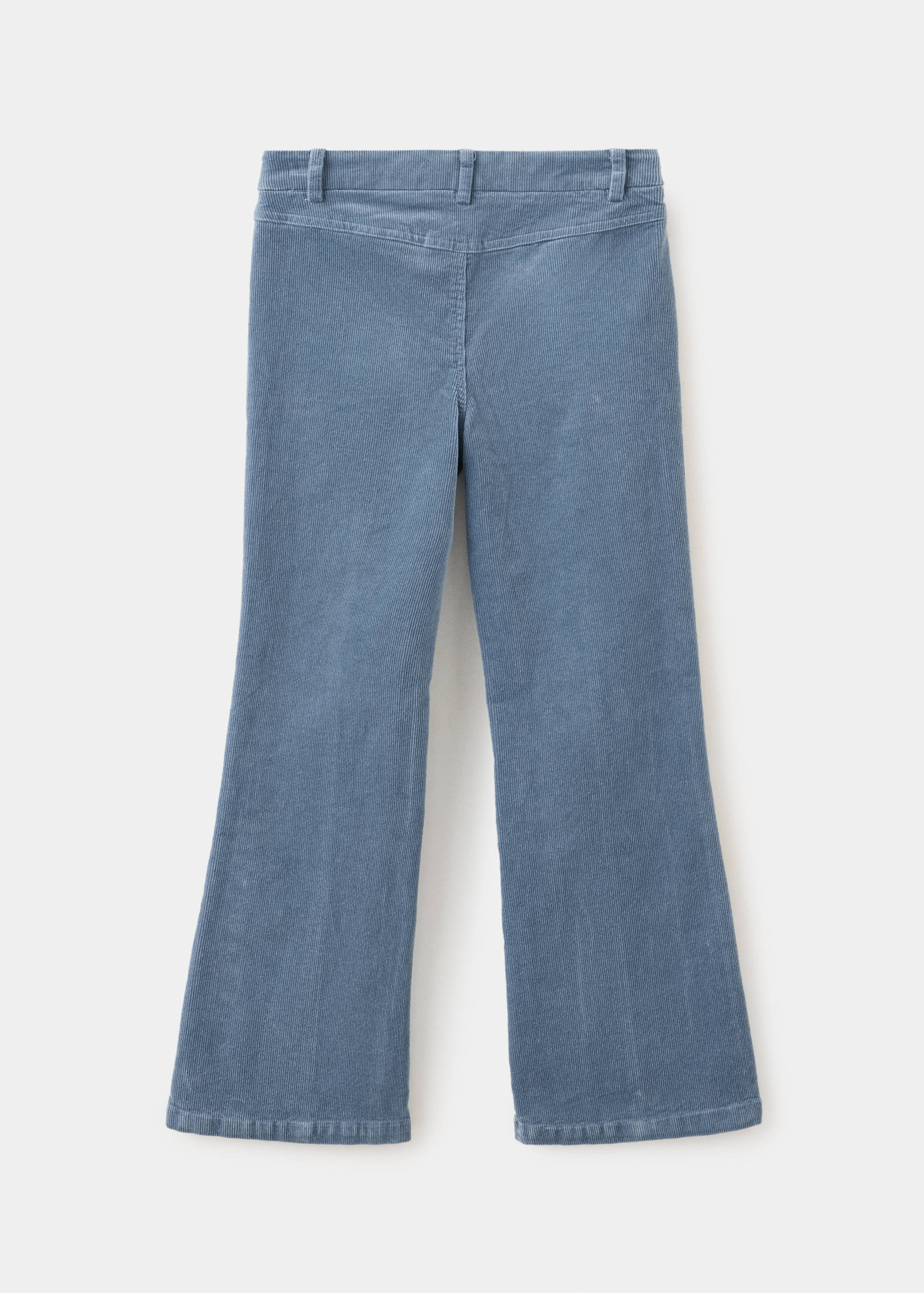 Pantalon velours côtelé à coutures - Verso de l’article