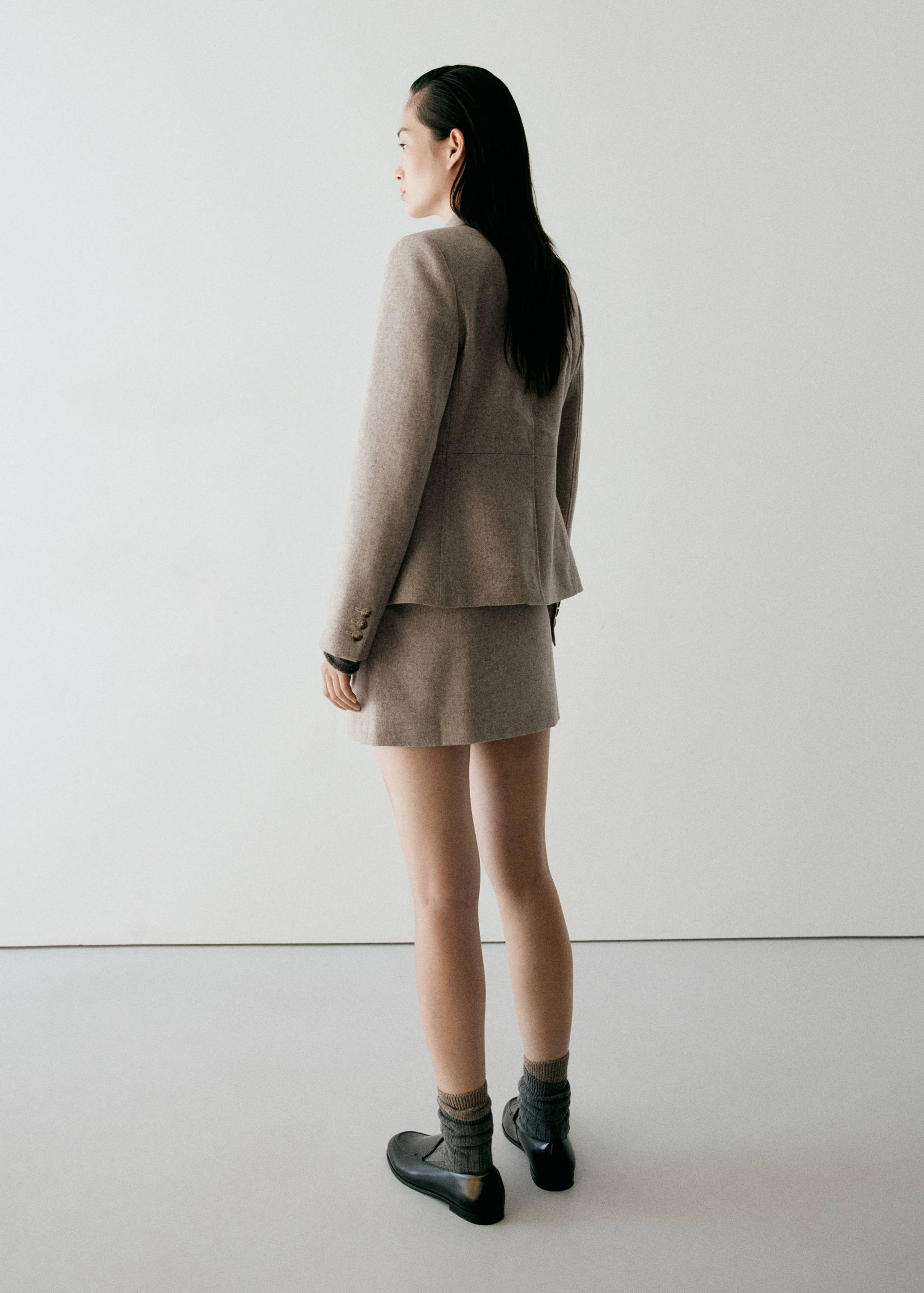 BLAZER FRAPPE - Reverse of the article