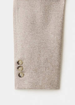 Tailored wool blazer — Beige 8