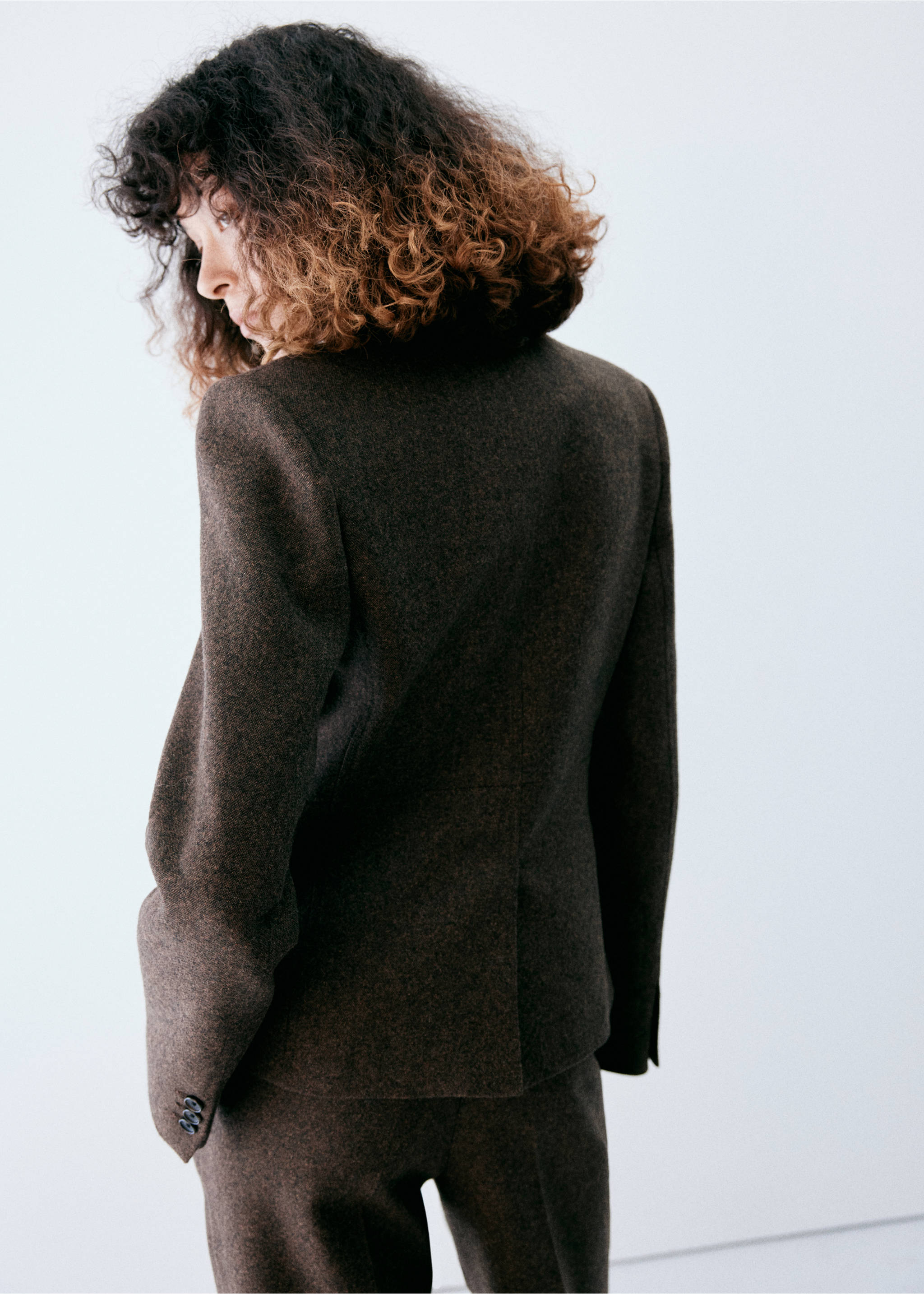 BLAZER FRAPPE - Reverse of the article, Brown. Ref: 37078640-00.