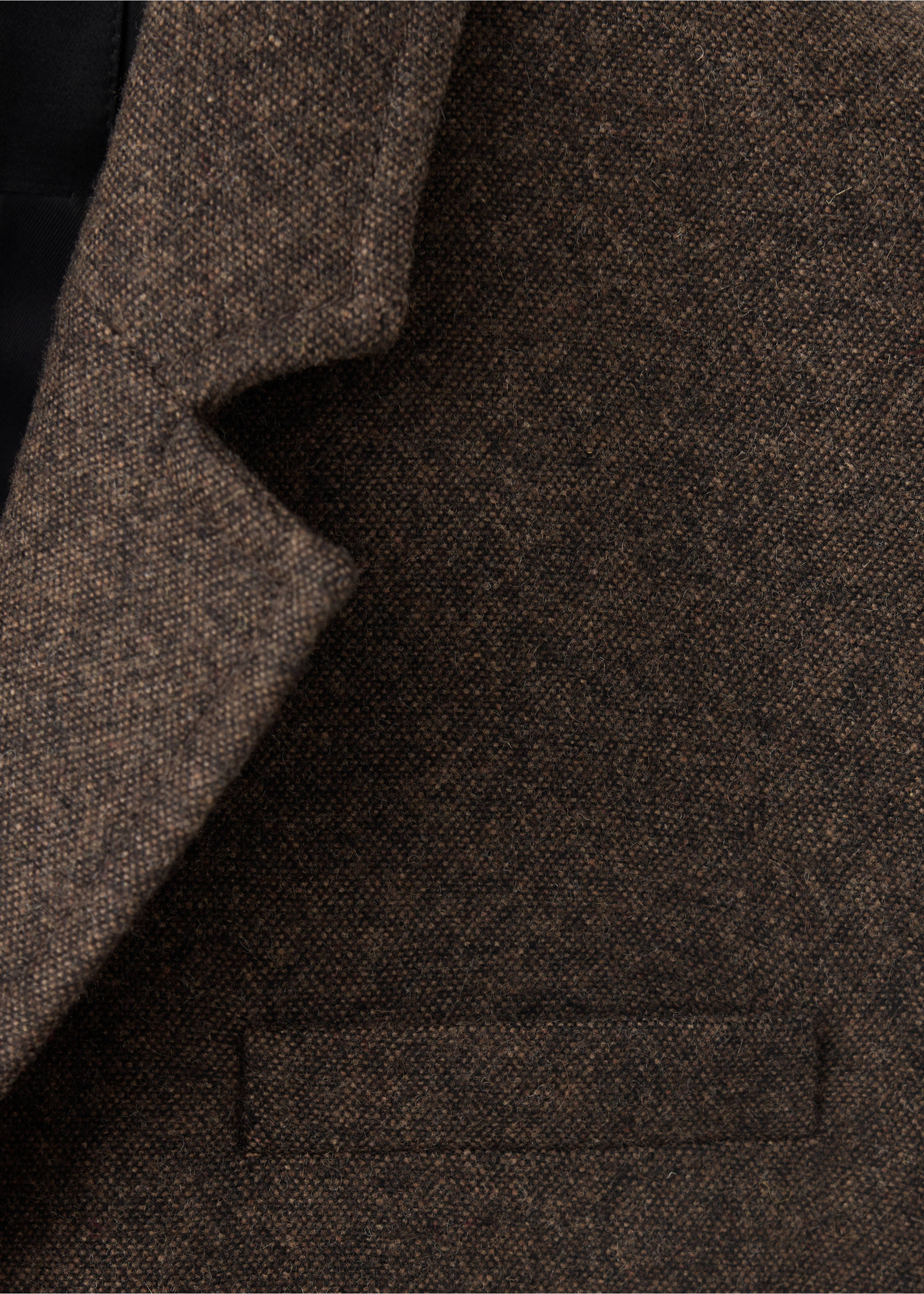 BLAZER FRAPPE - Details of the article 0, Brown. Ref: 37078640-00.