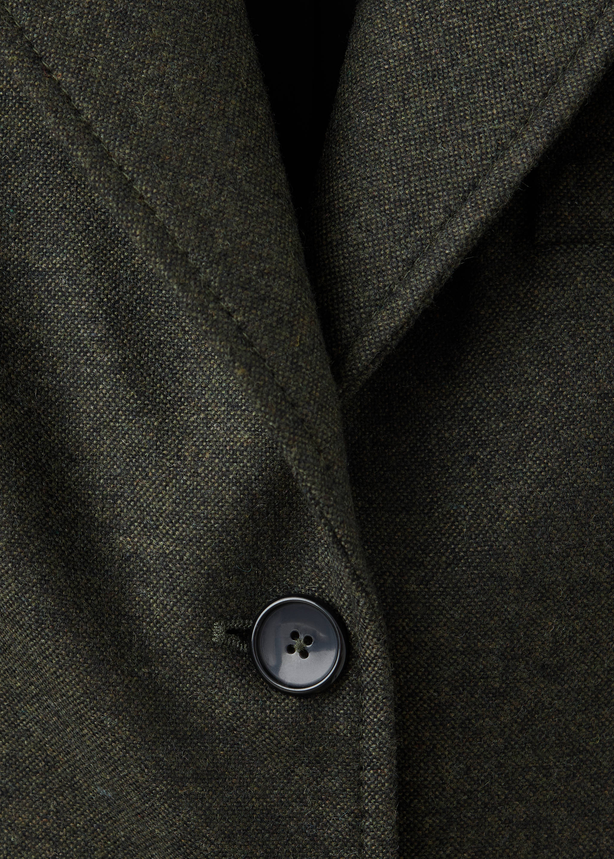 Slim-fit wool blazer - Details of the article 8