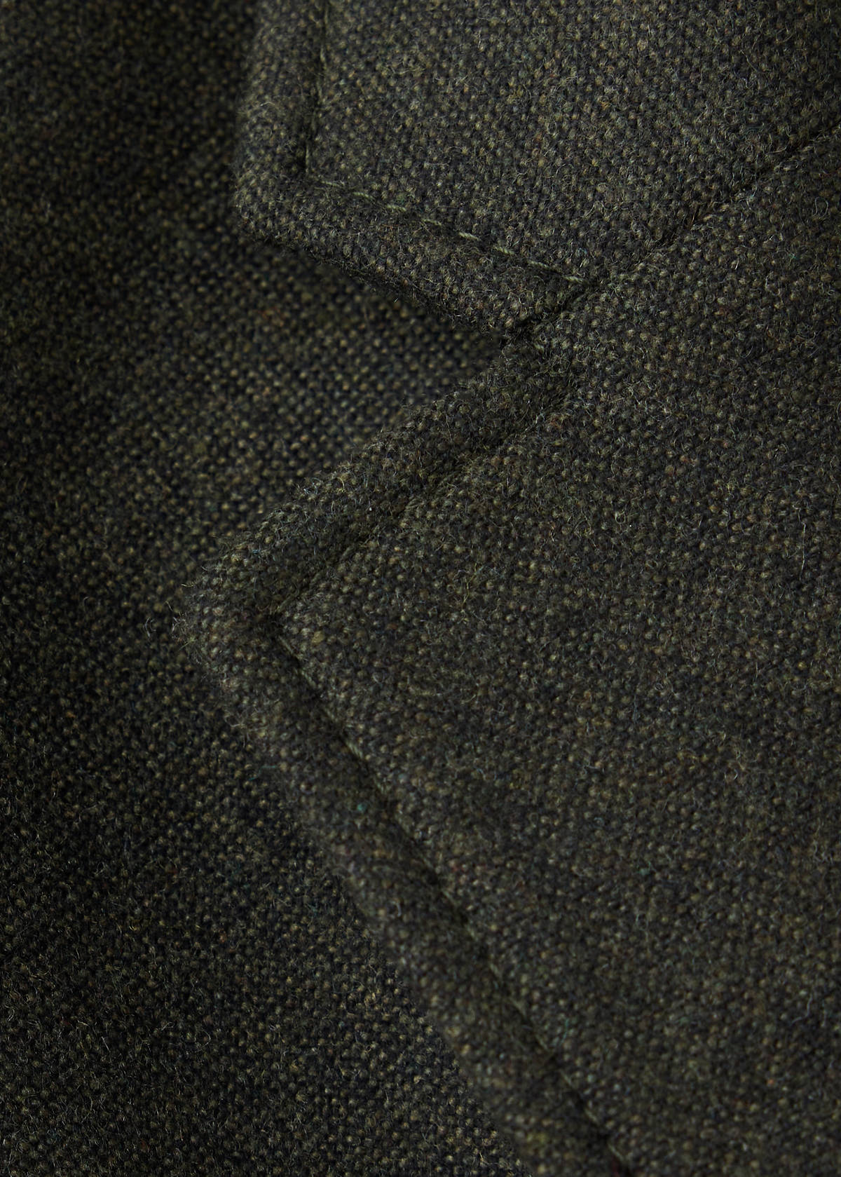 Tailored wool blazer — Green