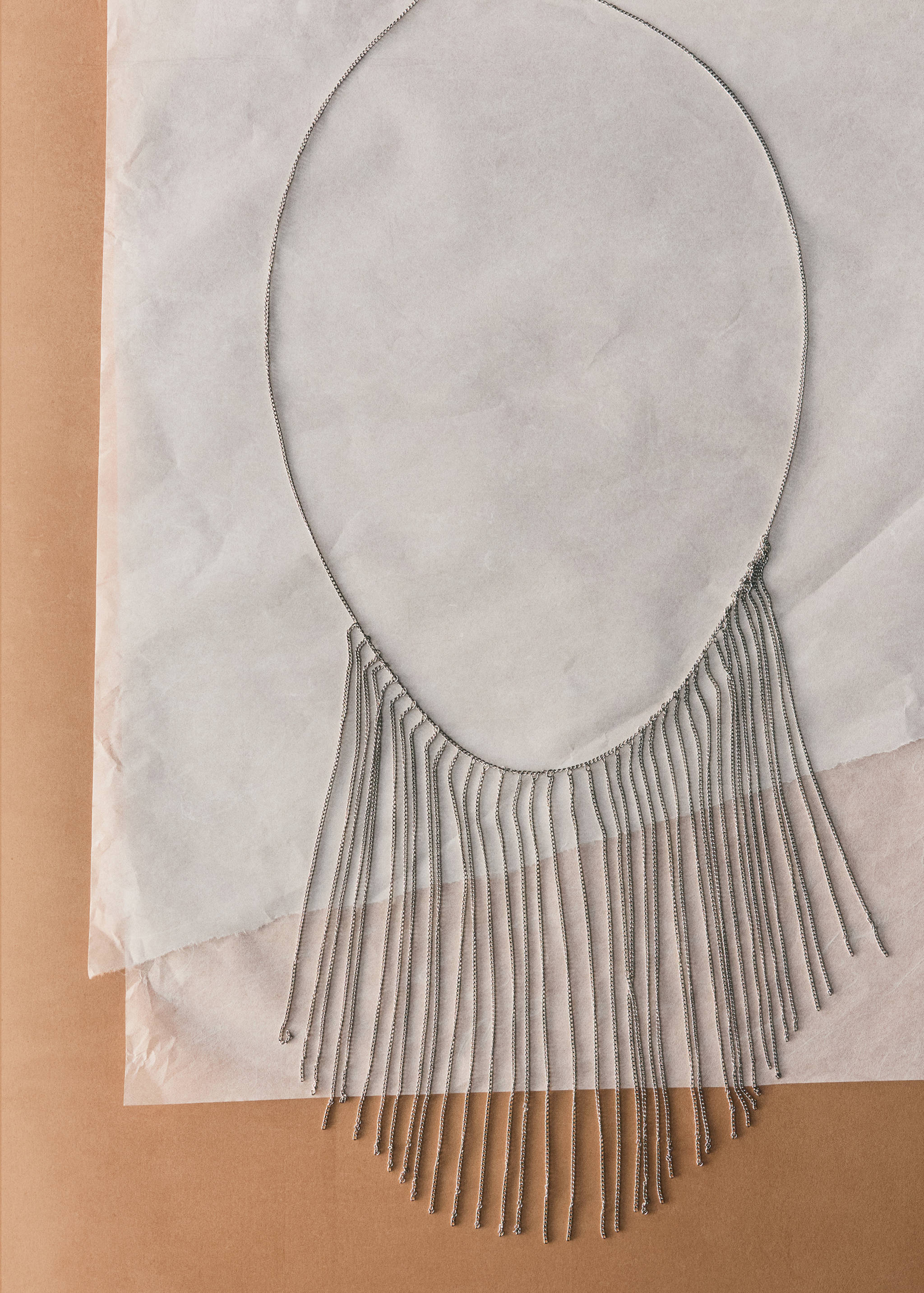 Metal belt with tassels - Details of the article 5