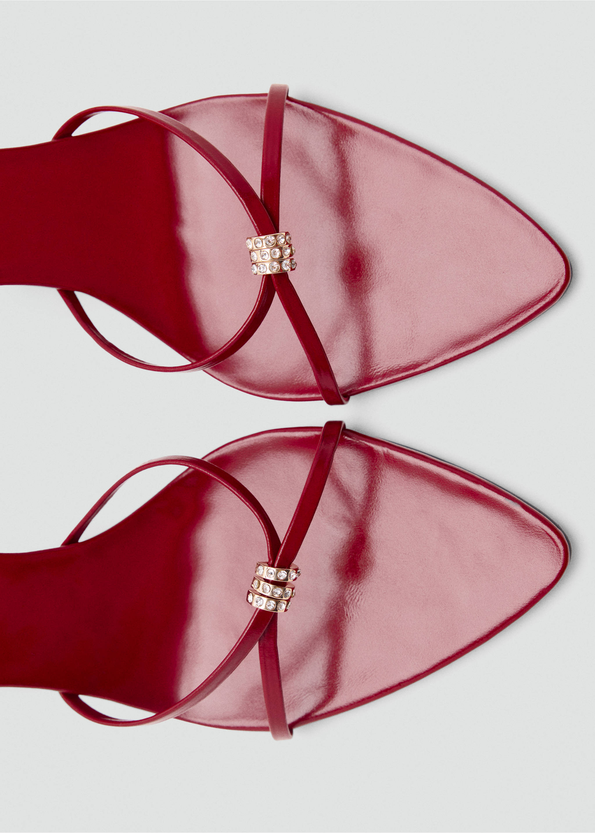 SANDALS DIAMOND - Détail de l'article 2, Rouge. Ref: 37079139-00.