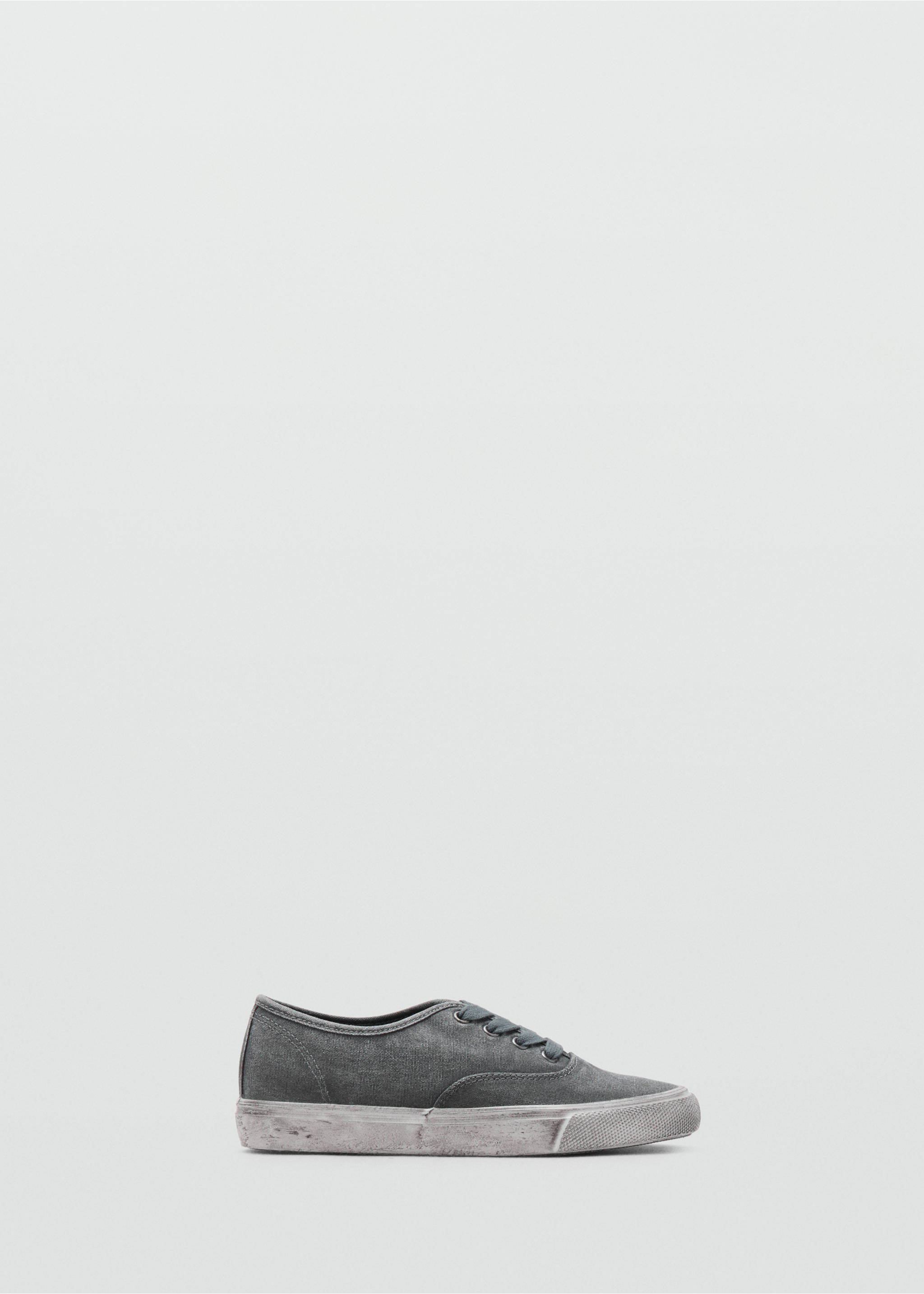 Worn-effect sports outfit - Article without model, Grey. Ref: 37081329-00.