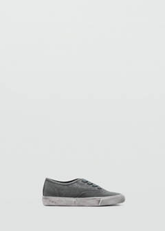 Worn-effect sports outfit — Grey 1