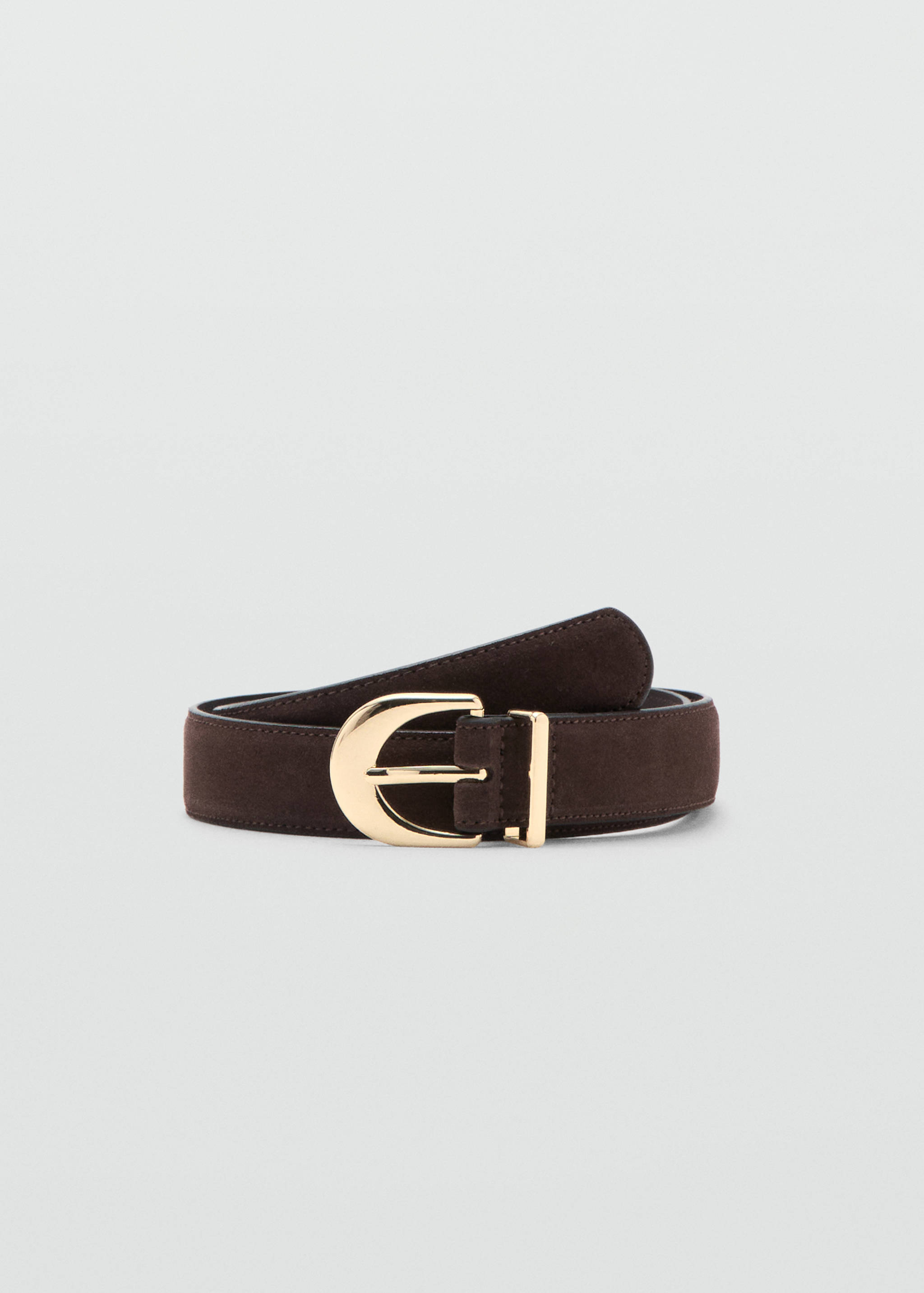 Oval buckle belt - Article without model