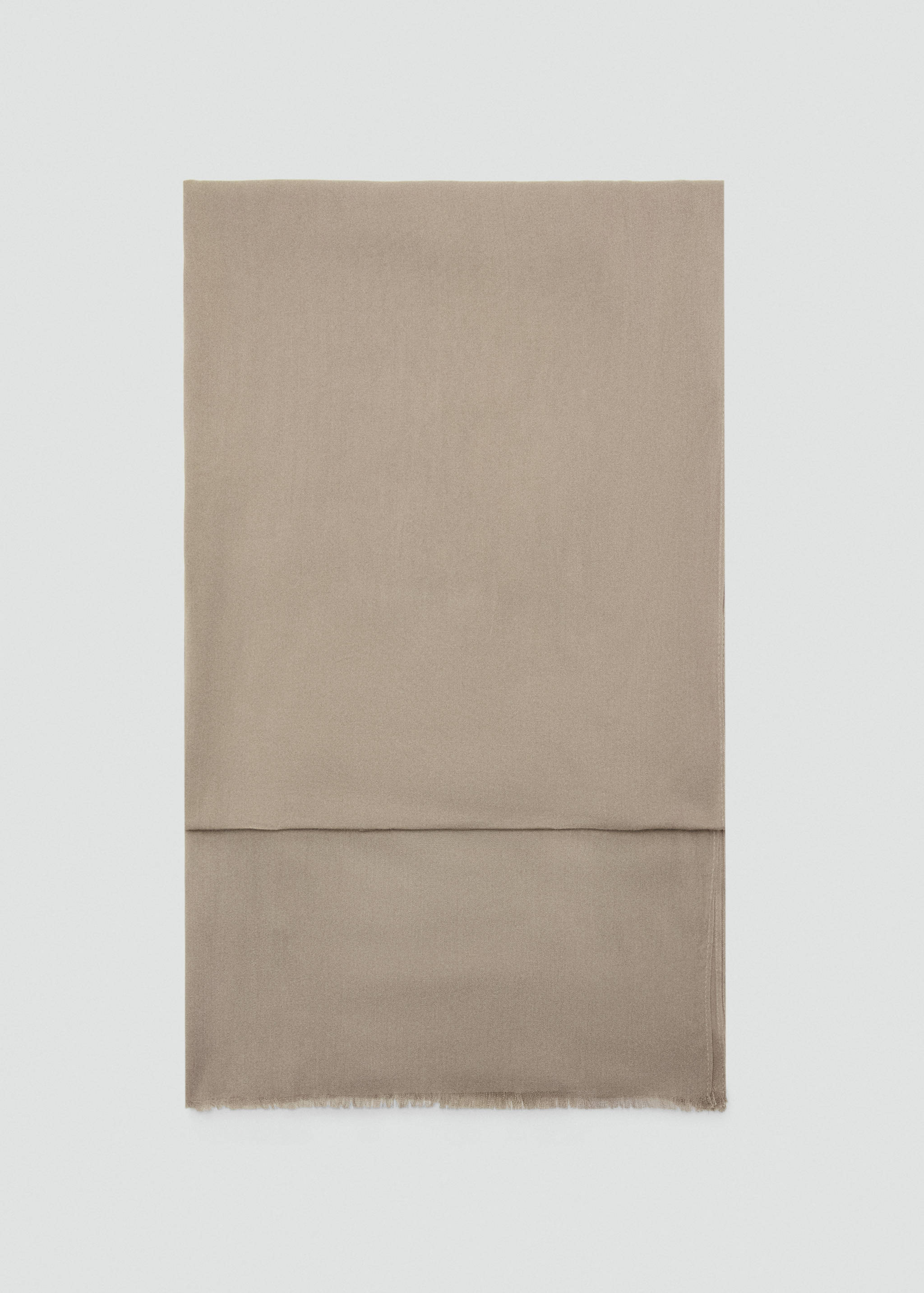 Frayed edge scarf - Article without model