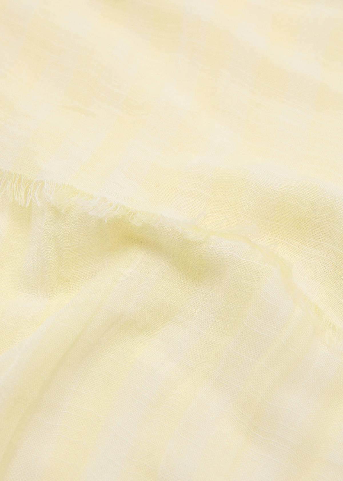 Cotton scarf — Vanilla