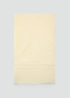 Cotton scarf — Vanilla 1