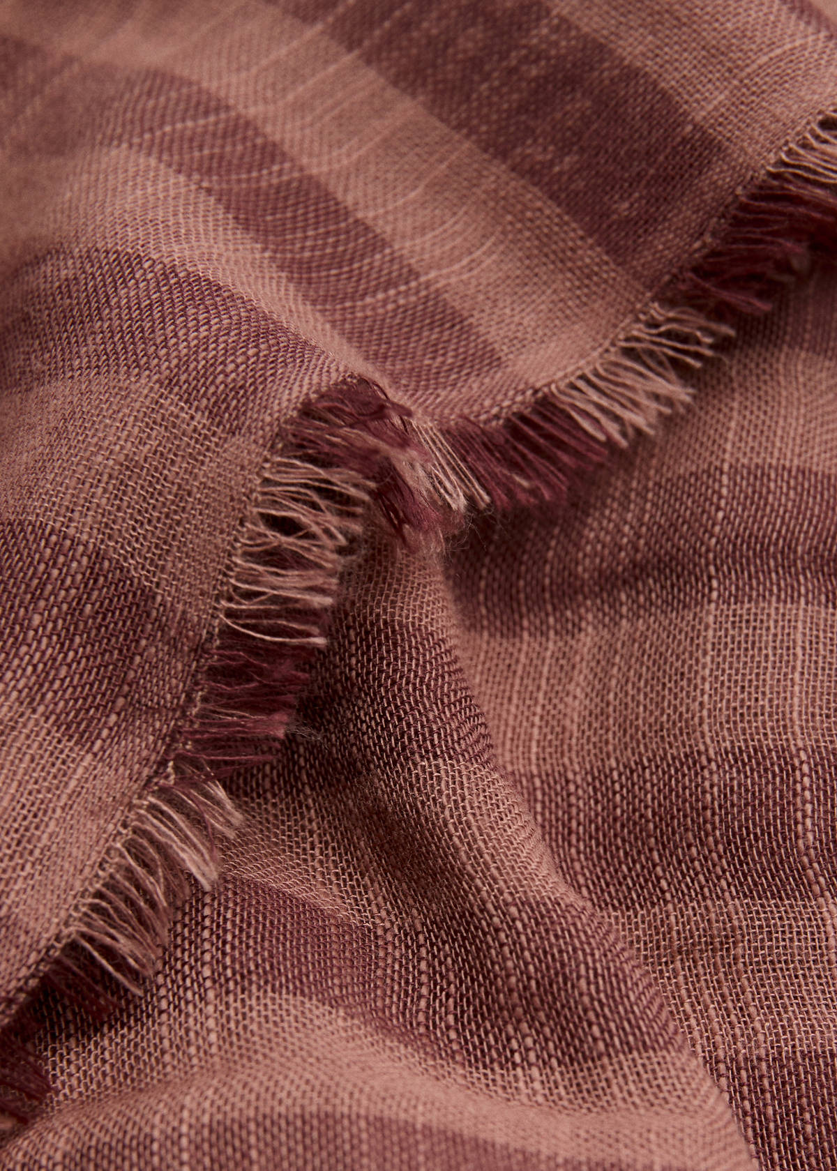Cotton scarf — Burnt Orange