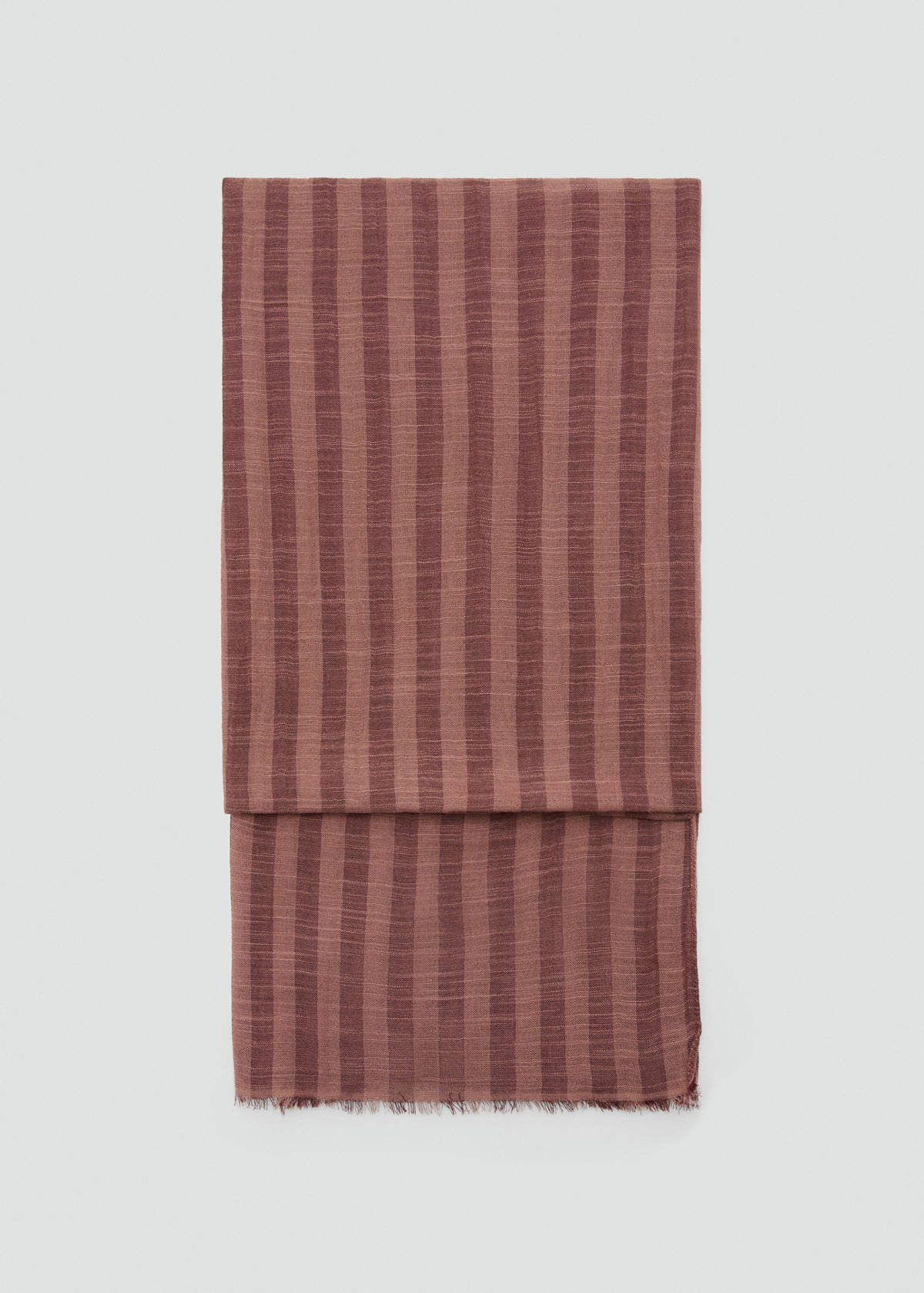 Cotton scarf — Burnt Orange