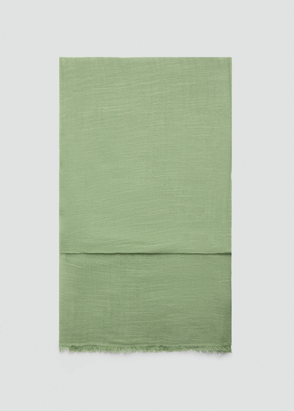 Cotton scarf — Green