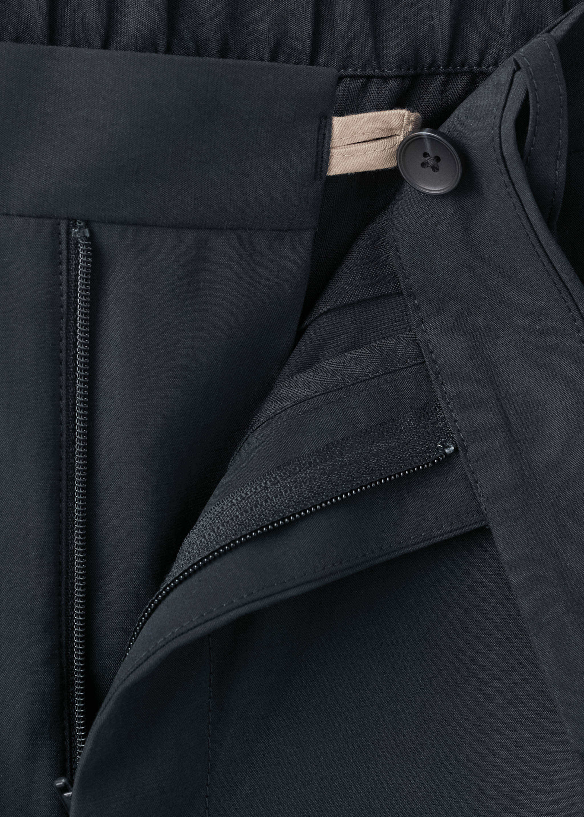 Pantalón traje regualt fit modal - Detalle del artículo 8