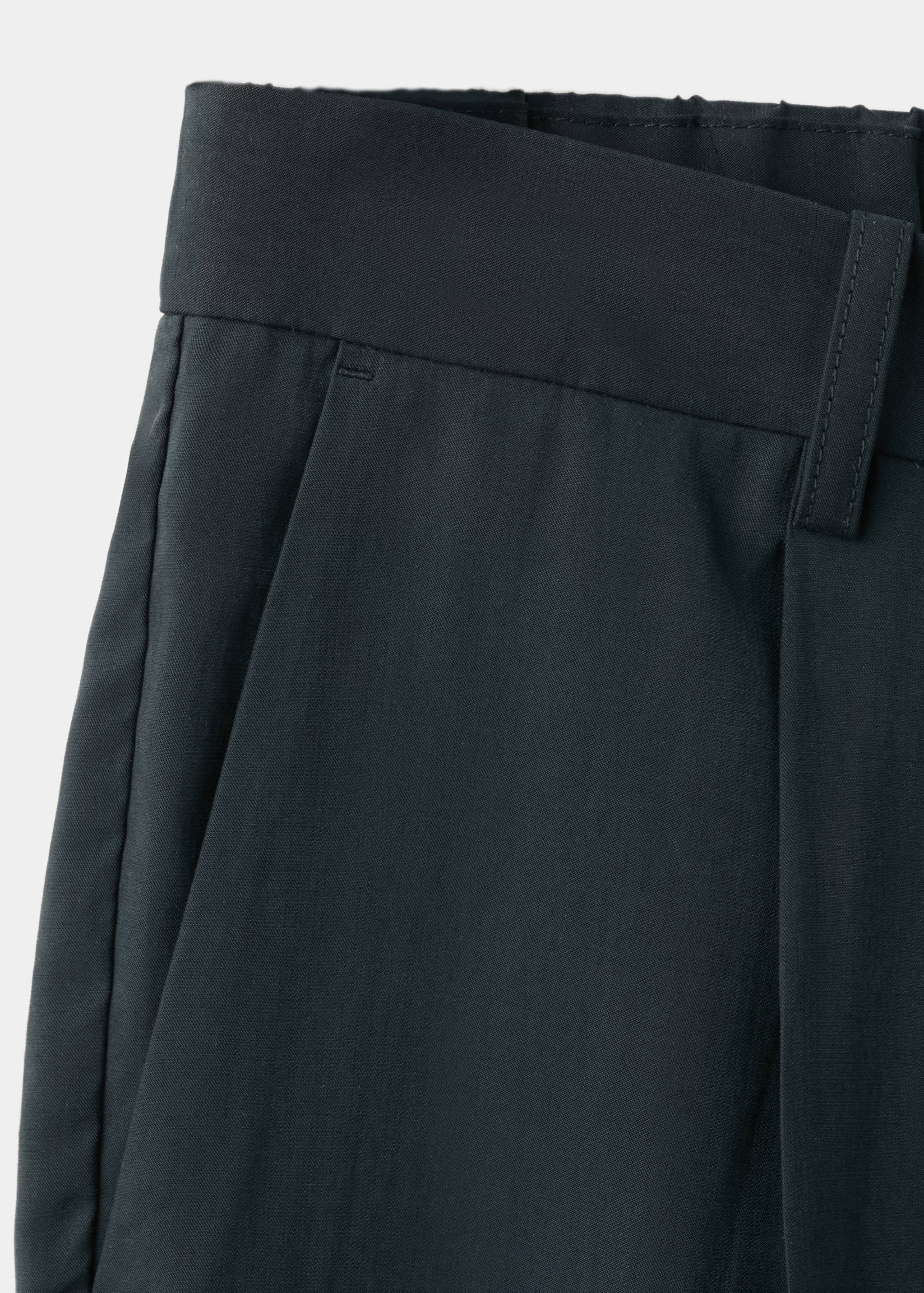 Pantalón traje regualt fit modal - Detalle del artículo 0