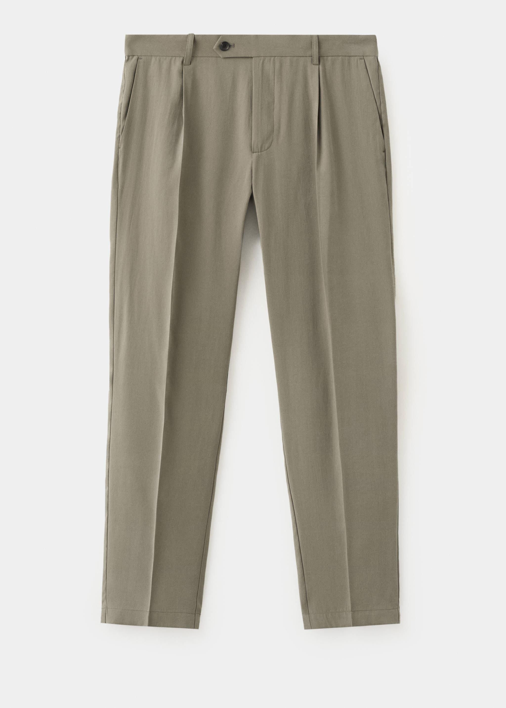 Pantalón traje regualt fit modal - Artículo sin modelo