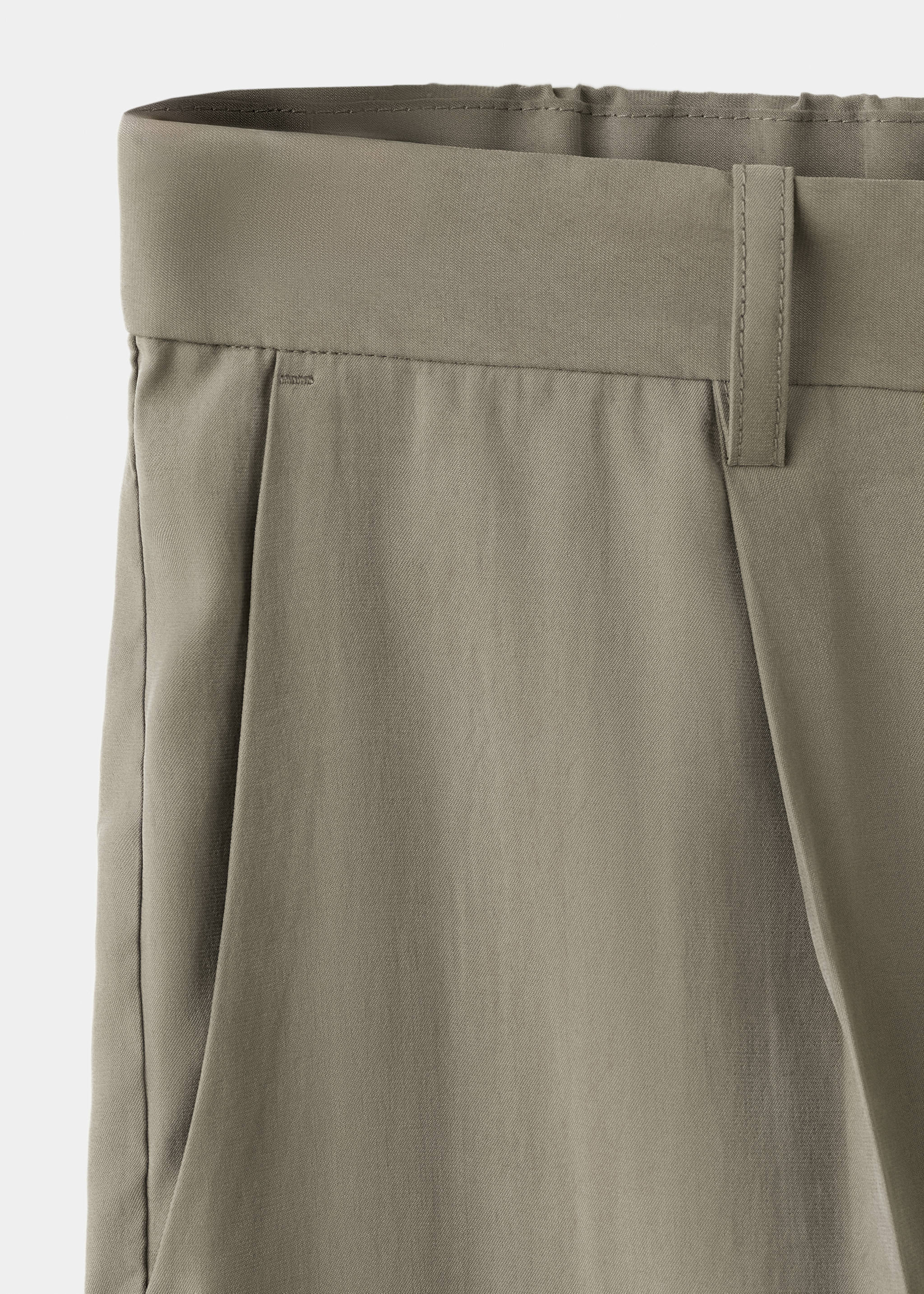 Pantalón traje regualt fit modal - Detalle del artículo 0
