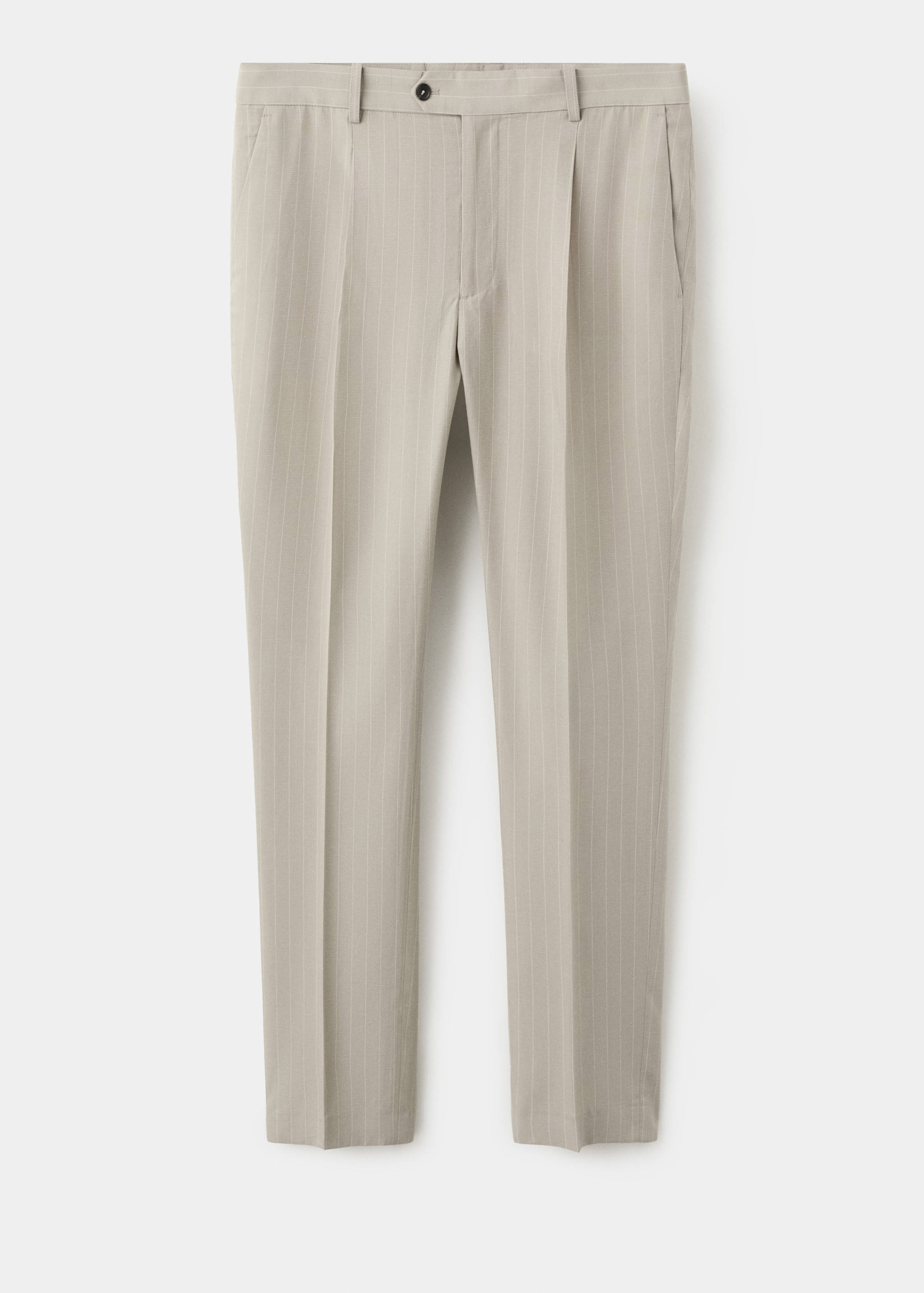 Pantalons vestit slim fit lyocell - Article sense model