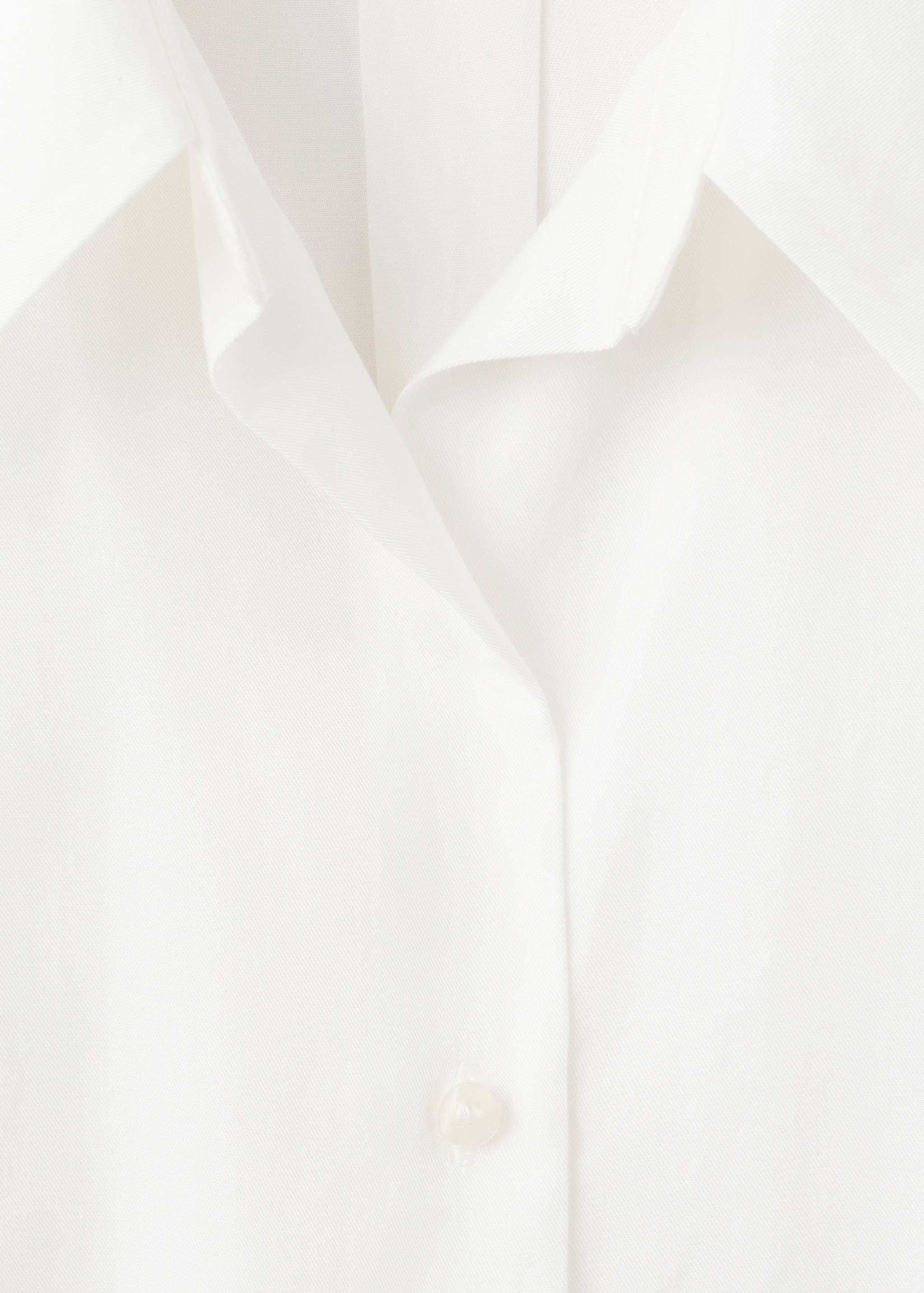 Short-sleeved lyocell shirt - Details of the article 0