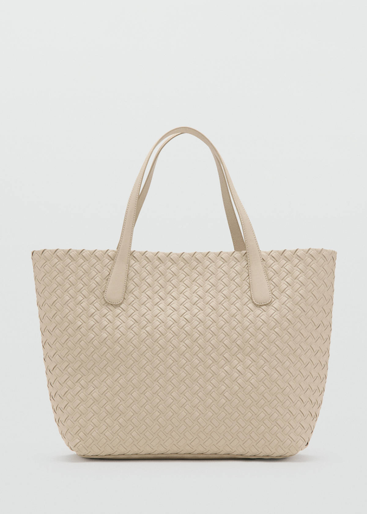 Braided tote bag — Off White
