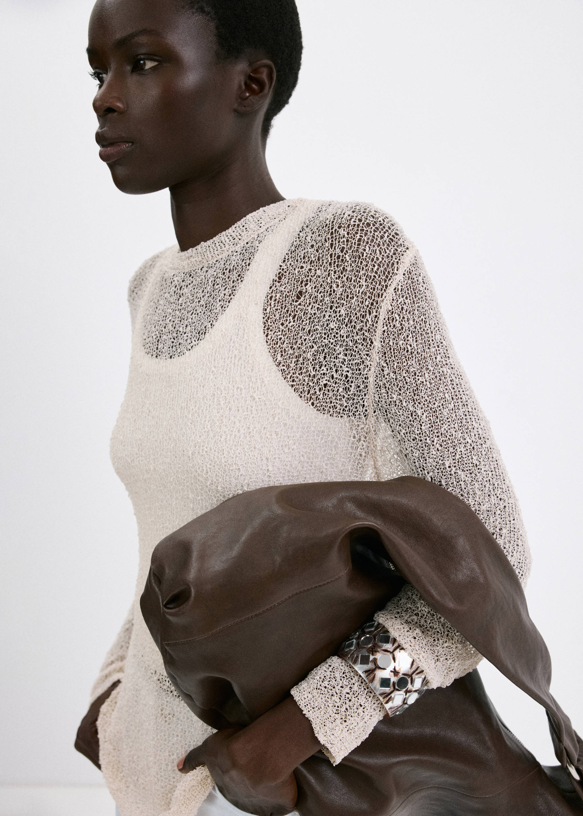 Onbuigzame armband van hars - Overzichtstekening