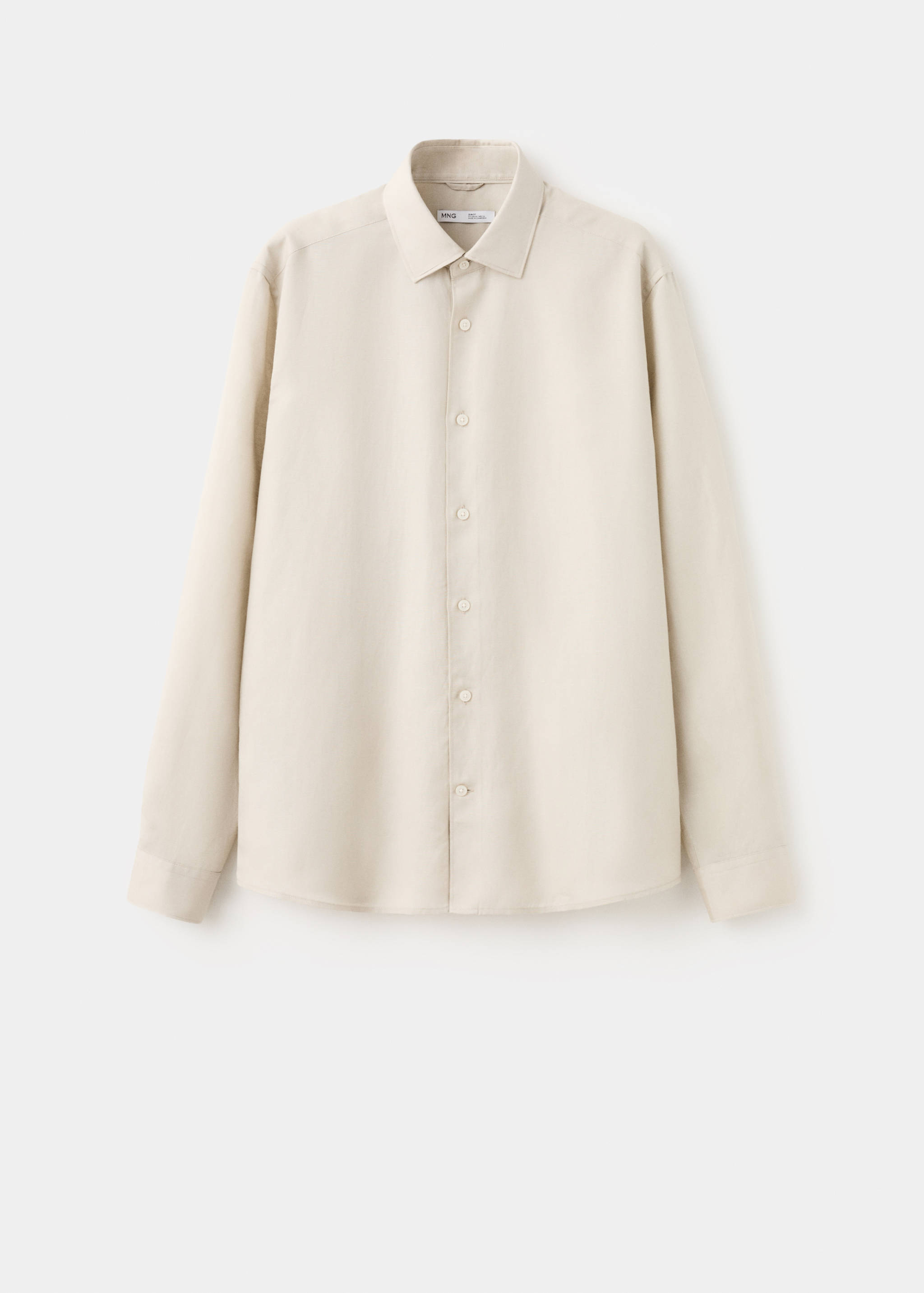 Chemise regular fit lin lyocell - Article sans modèle