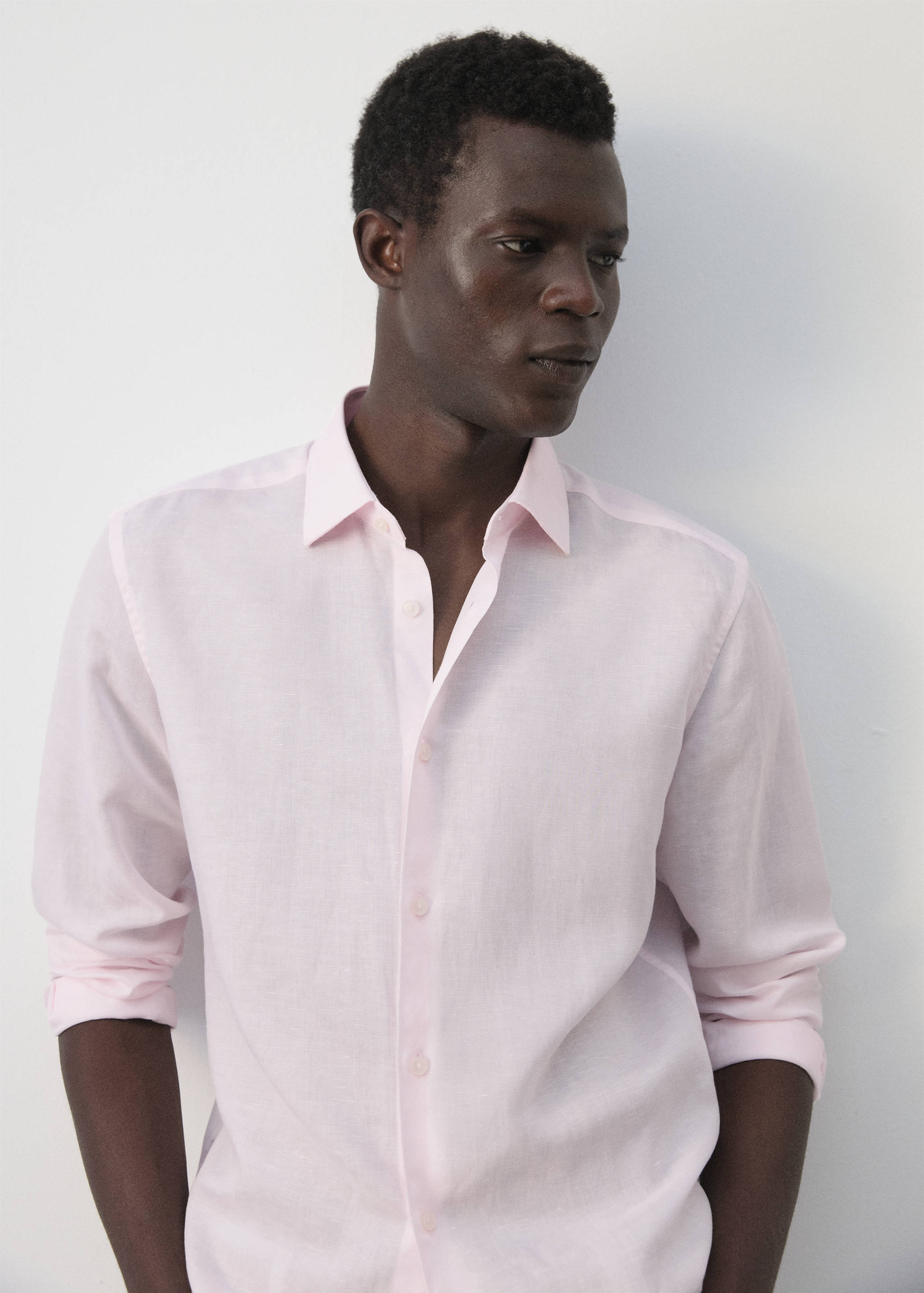 Chemise regular fit lin lyocell - Détail de l'article 1