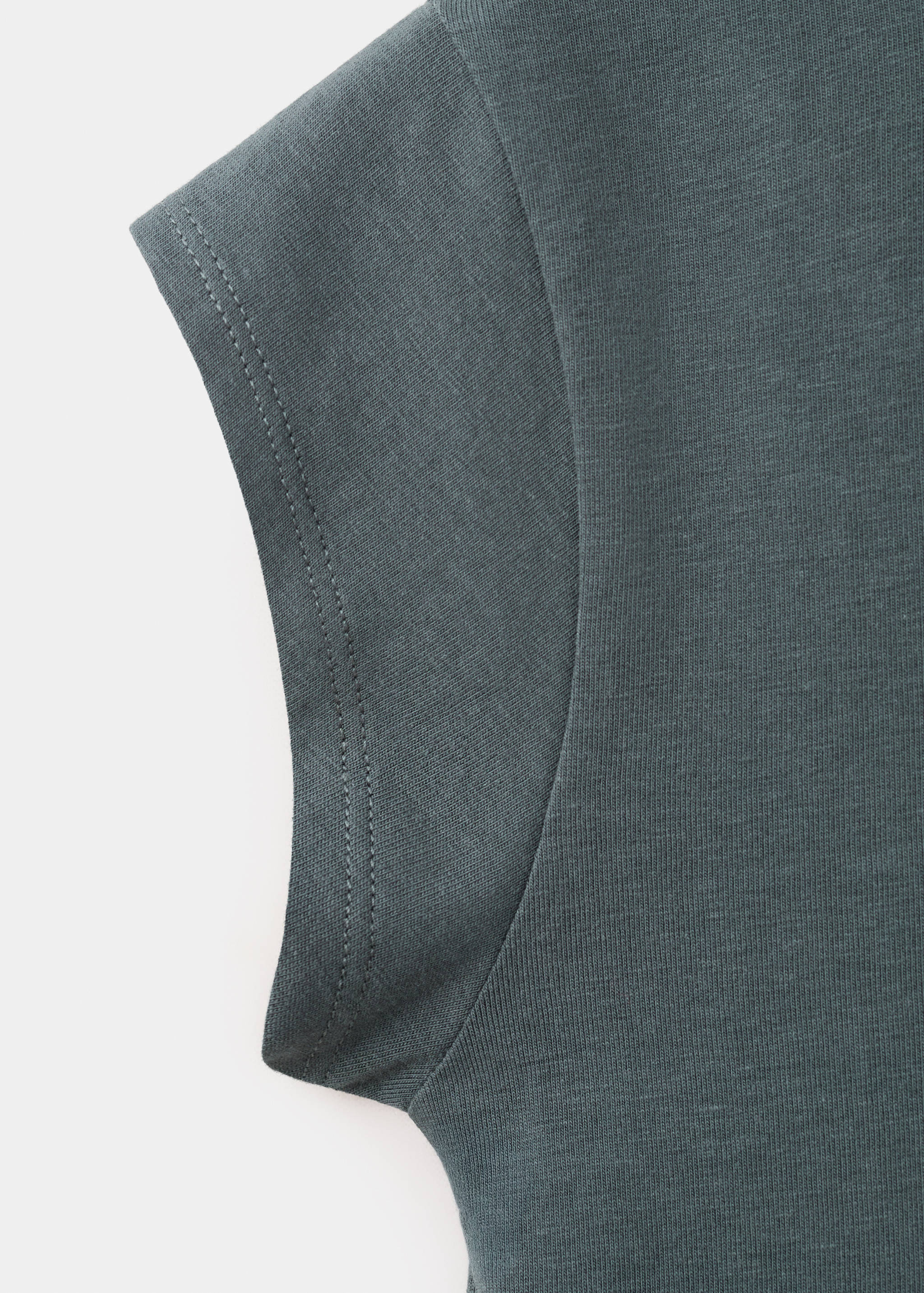 Cotton short-sleeve bodysuit - Details of the article 0