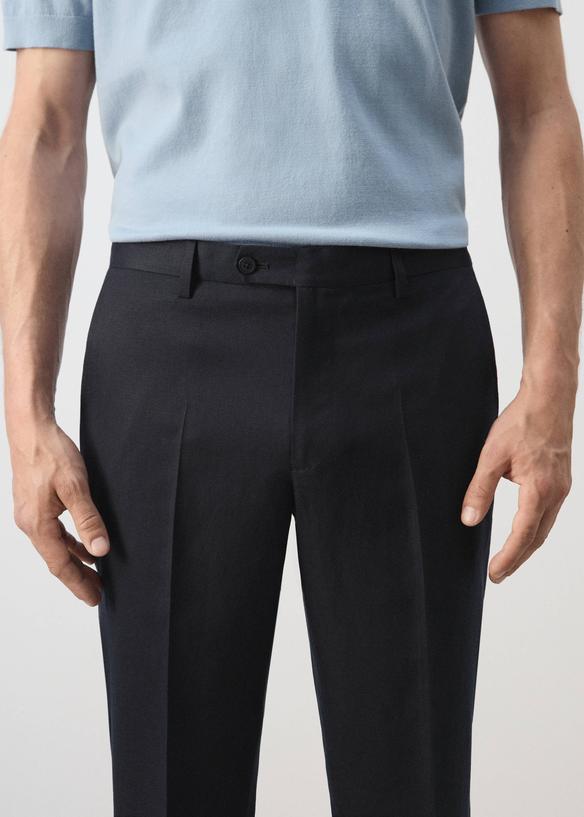 Amalfi slim fit suit trousers - Details of the article 1