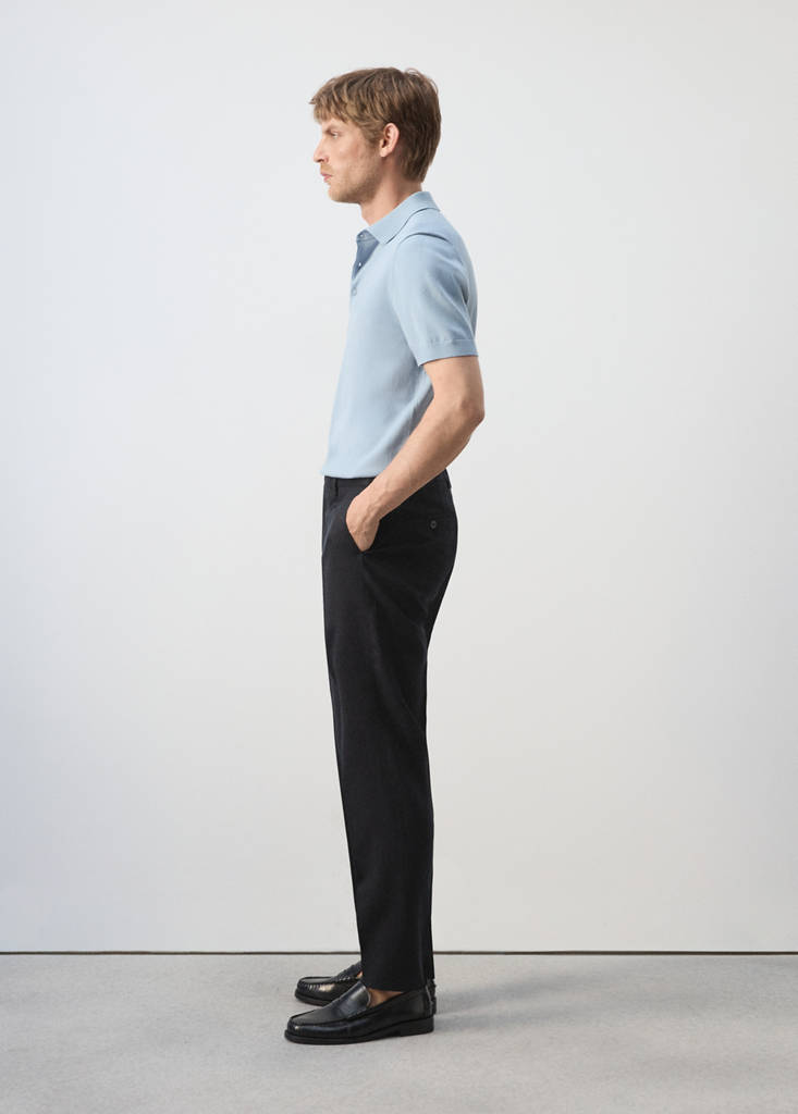 Amalfi 100% linen slim-fit suit trousers - thumbnail 6