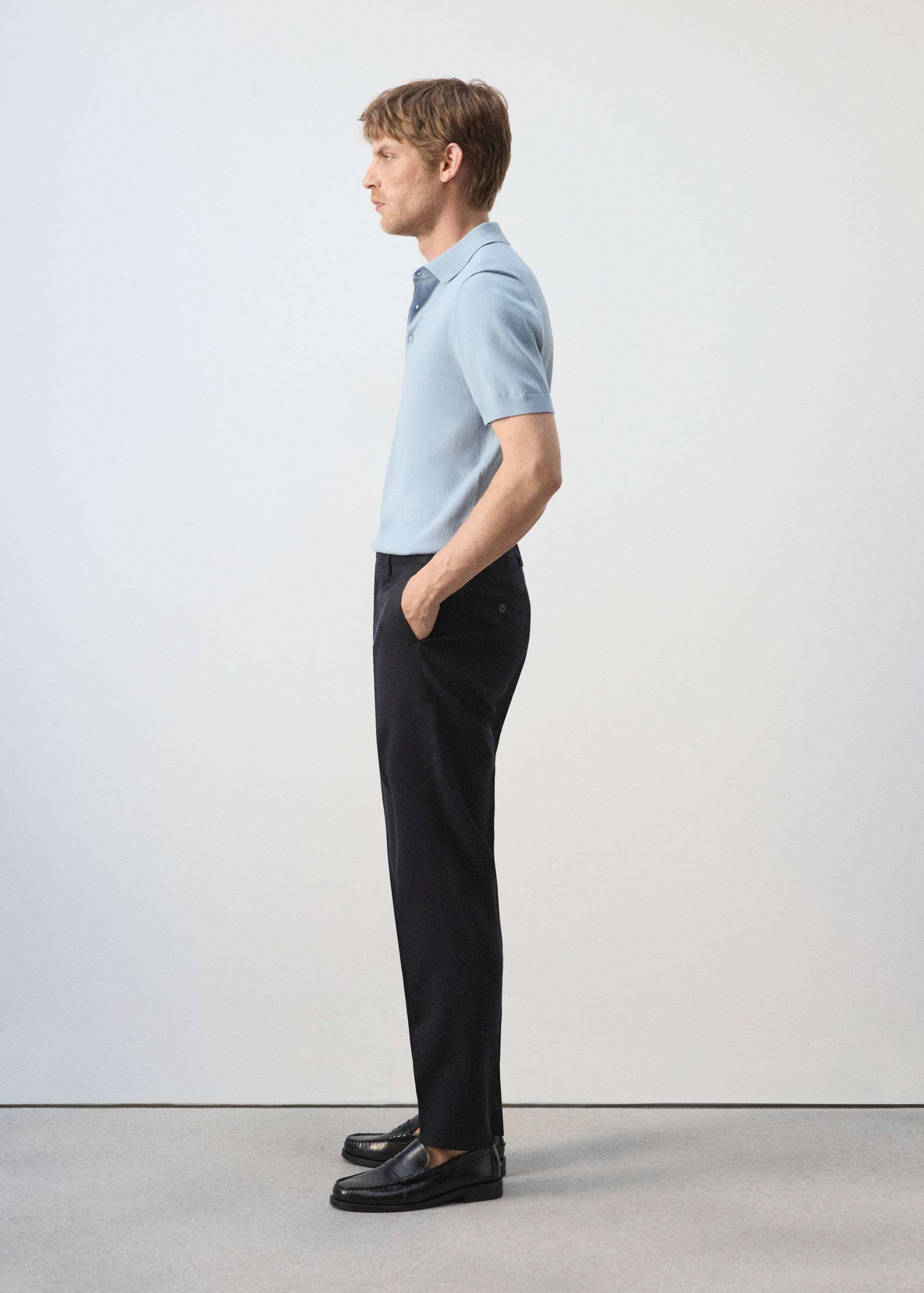 Amalfi slim fit suit trousers - Details of the article 2