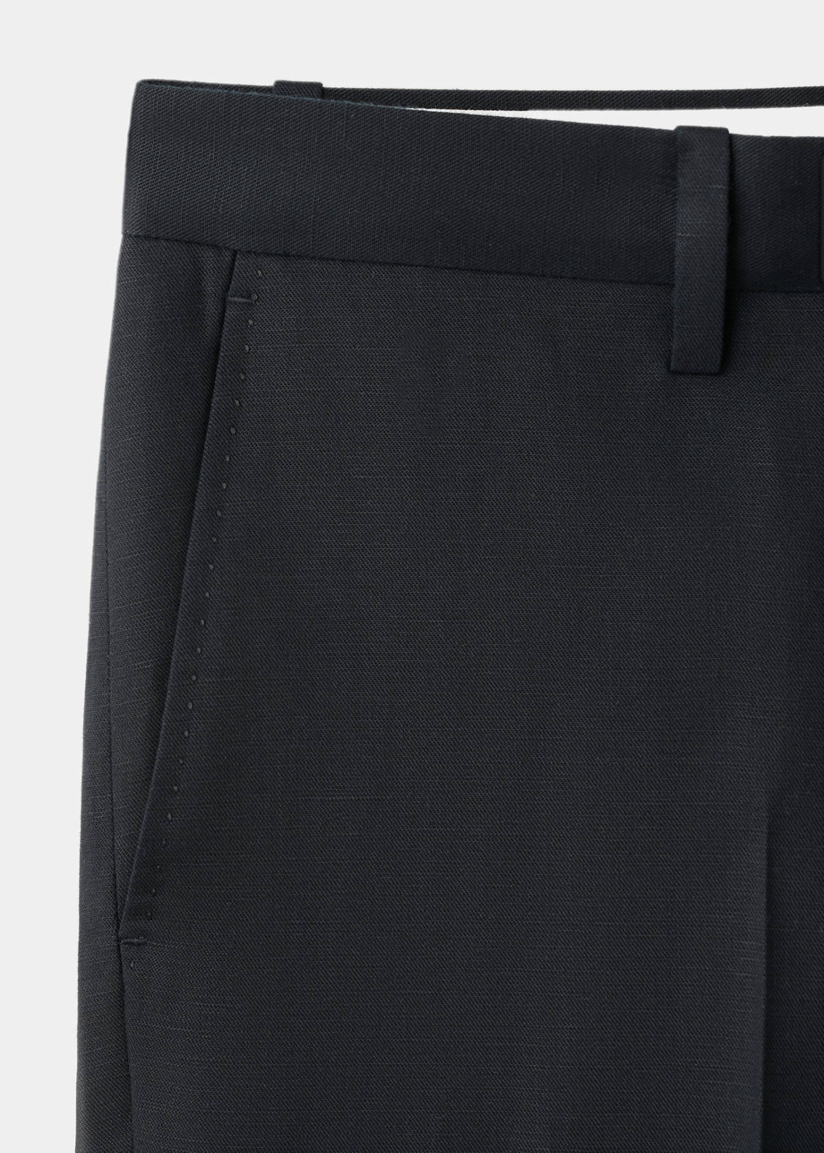 Amalfi slim fit suit trousers — Navy