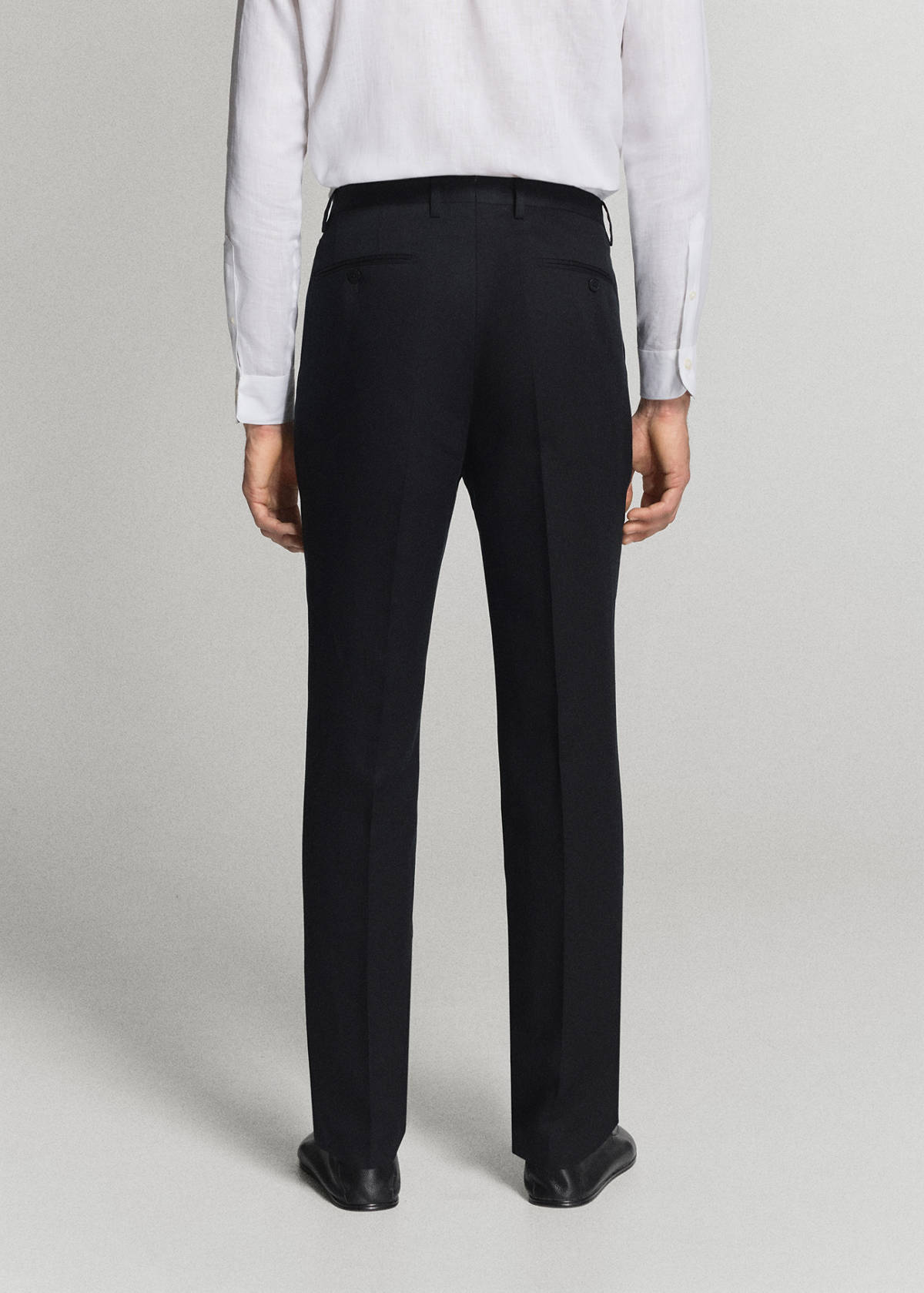 Amalfi slim fit suit trousers — Navy