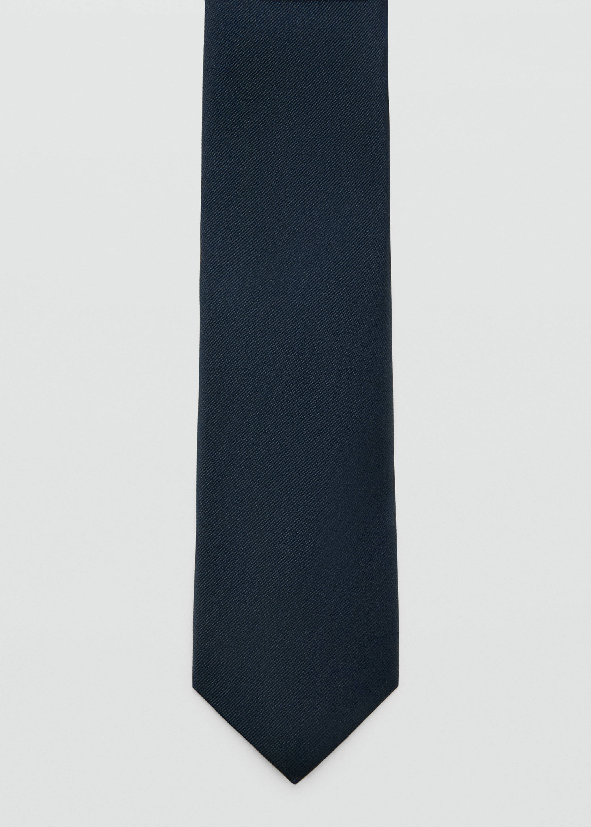 Smooth micro-structured tie - Details of the article 1