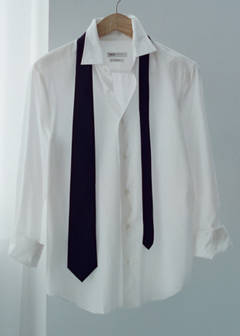 Smooth micro-structured tie — Black 4
