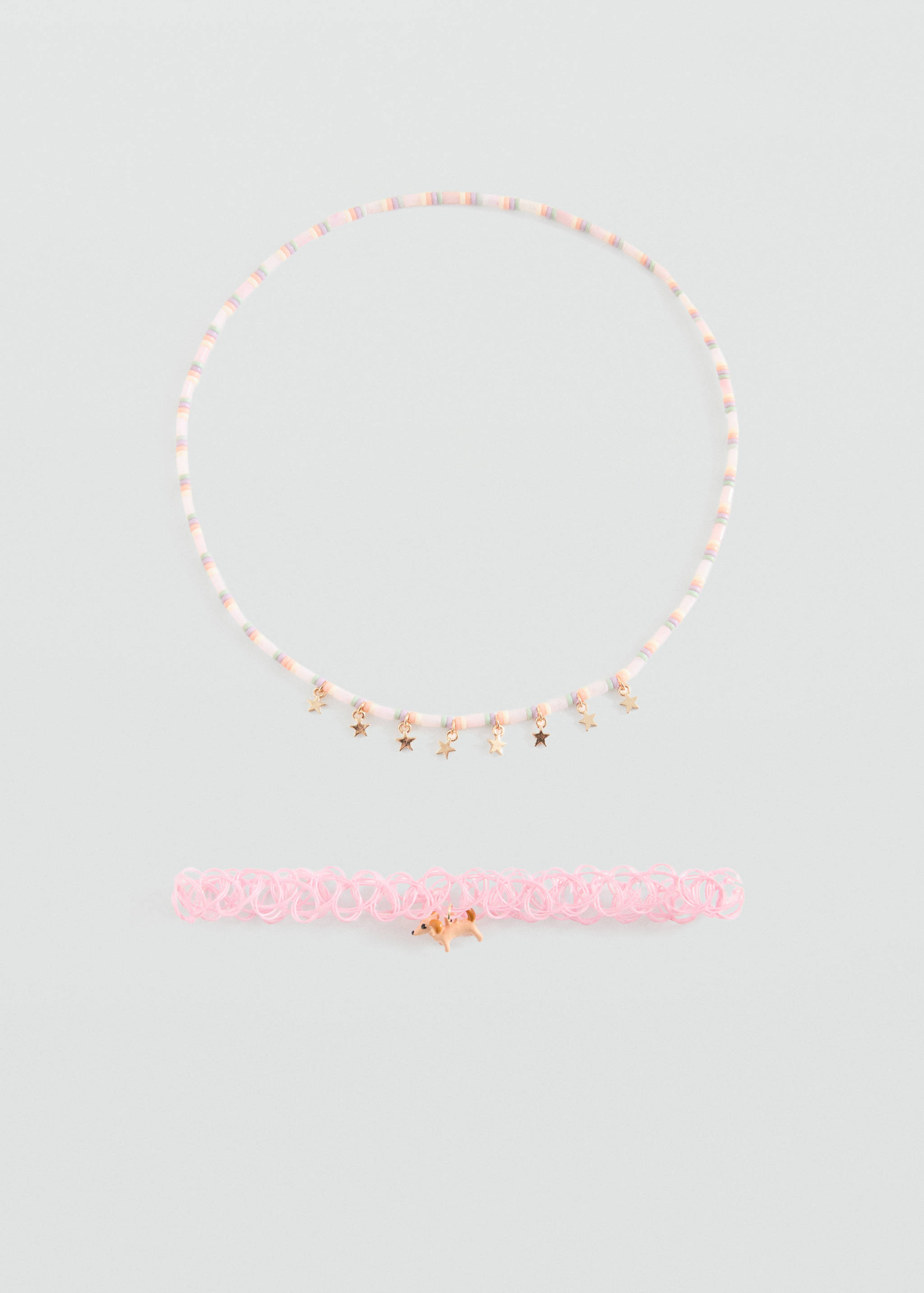 Sett med 2 kombinerte halskjeder - Artikkel uten modell