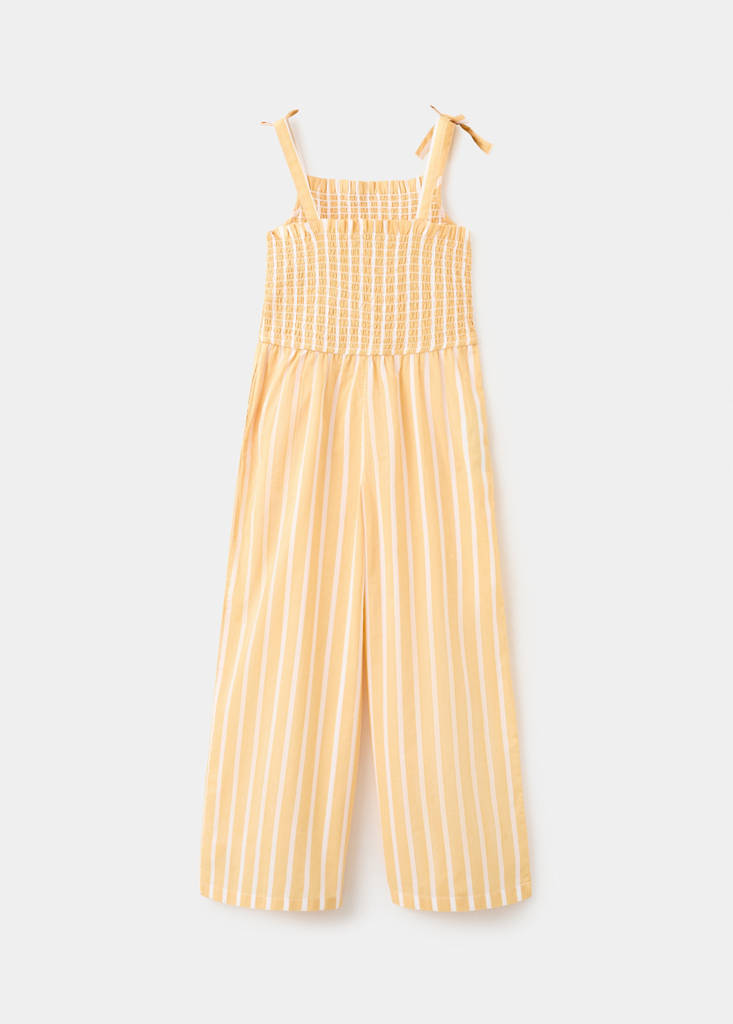 Striped playsuit with ruched detail - thumbnail 2