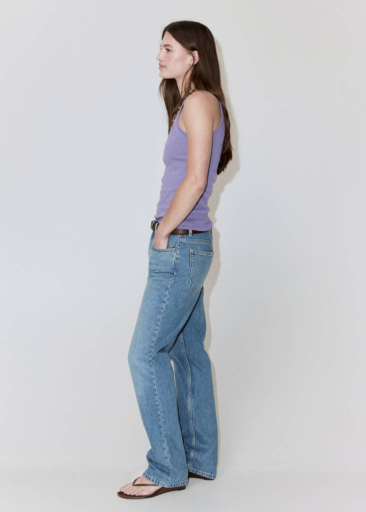 Halter cotton top — Light/Pastel Purple