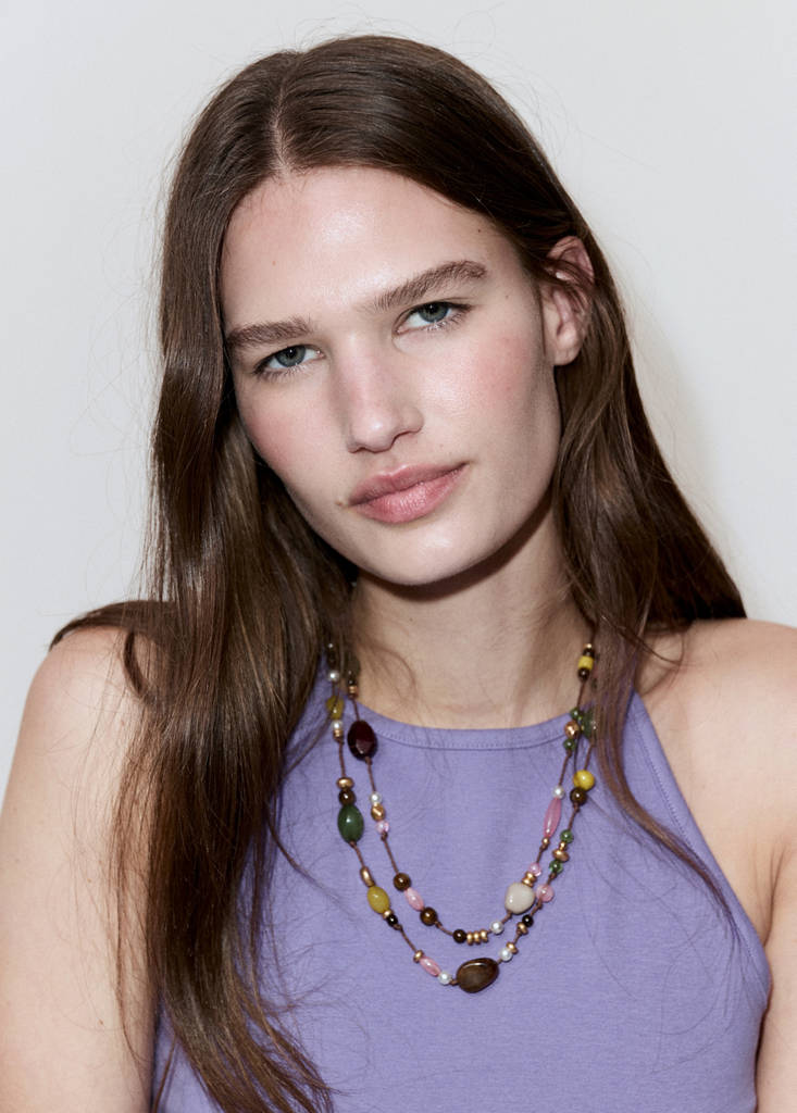 Halter cotton top — Light/Pastel Purple
