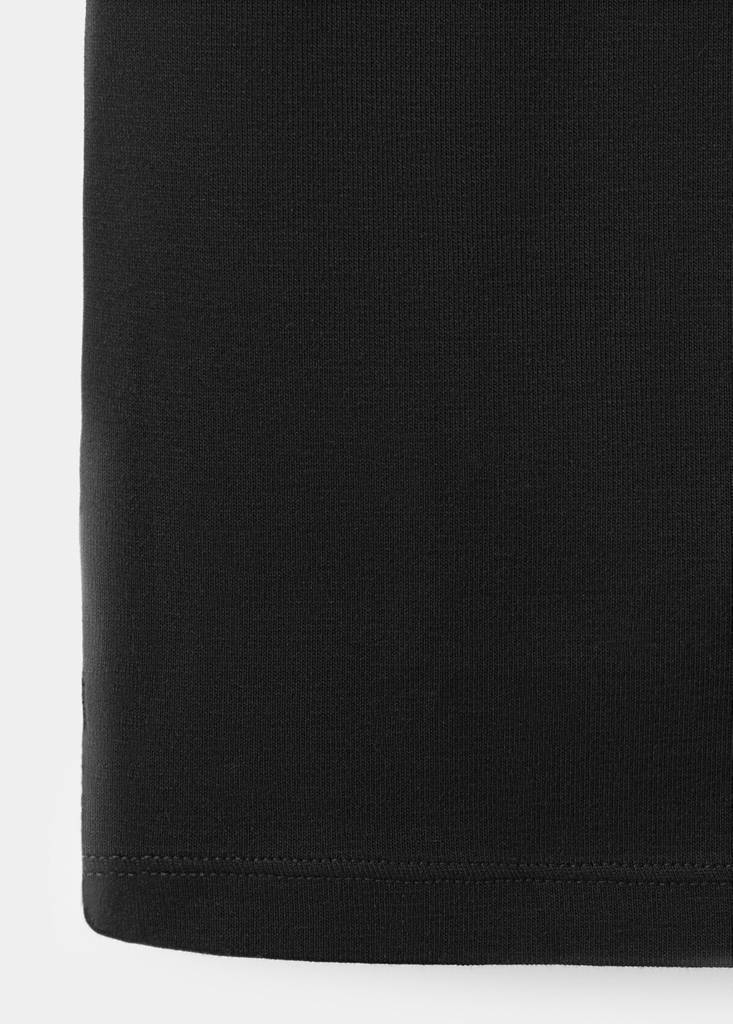 Halter cotton top — Black